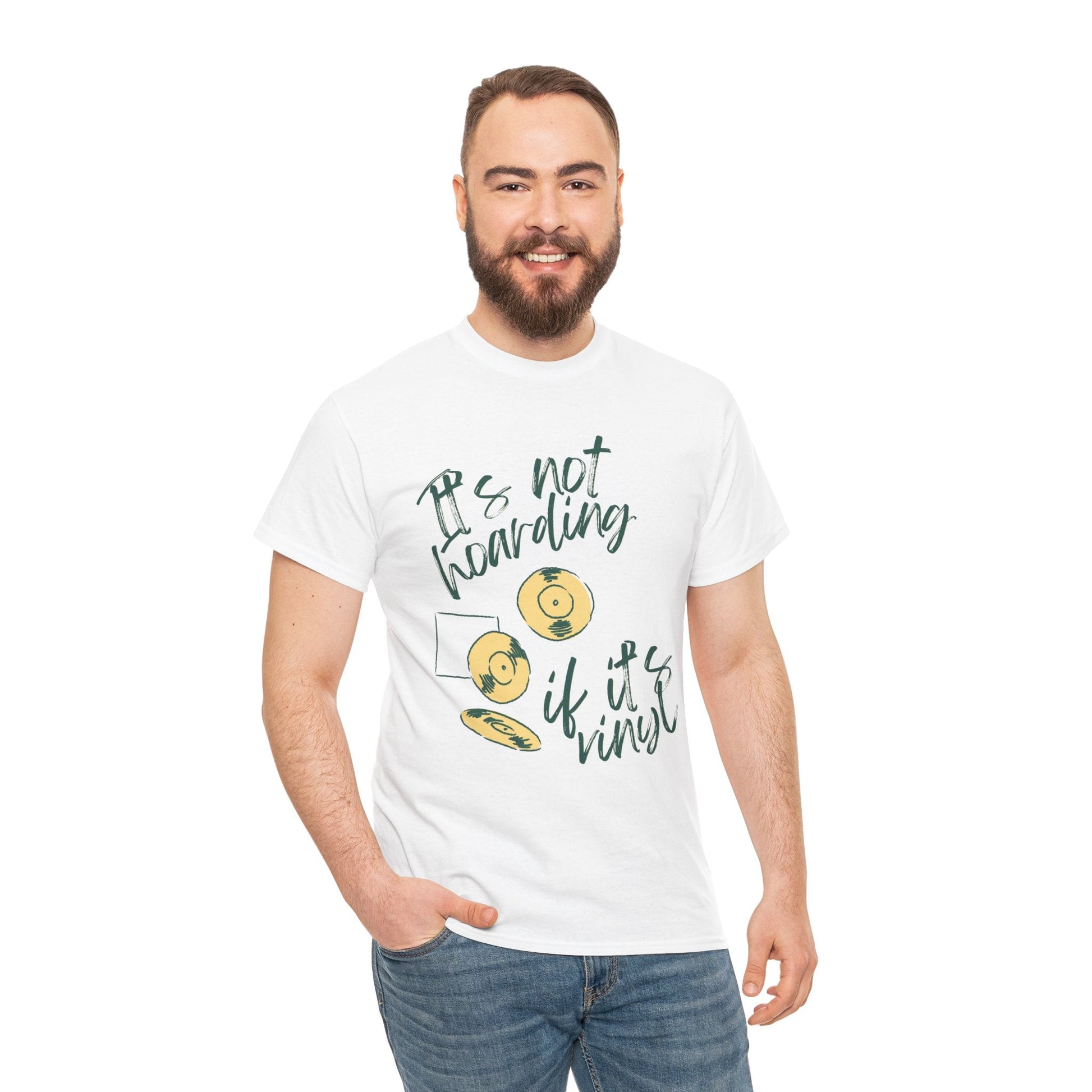 It's Not Hoarding If It's Vinyl Men's T-Shirt