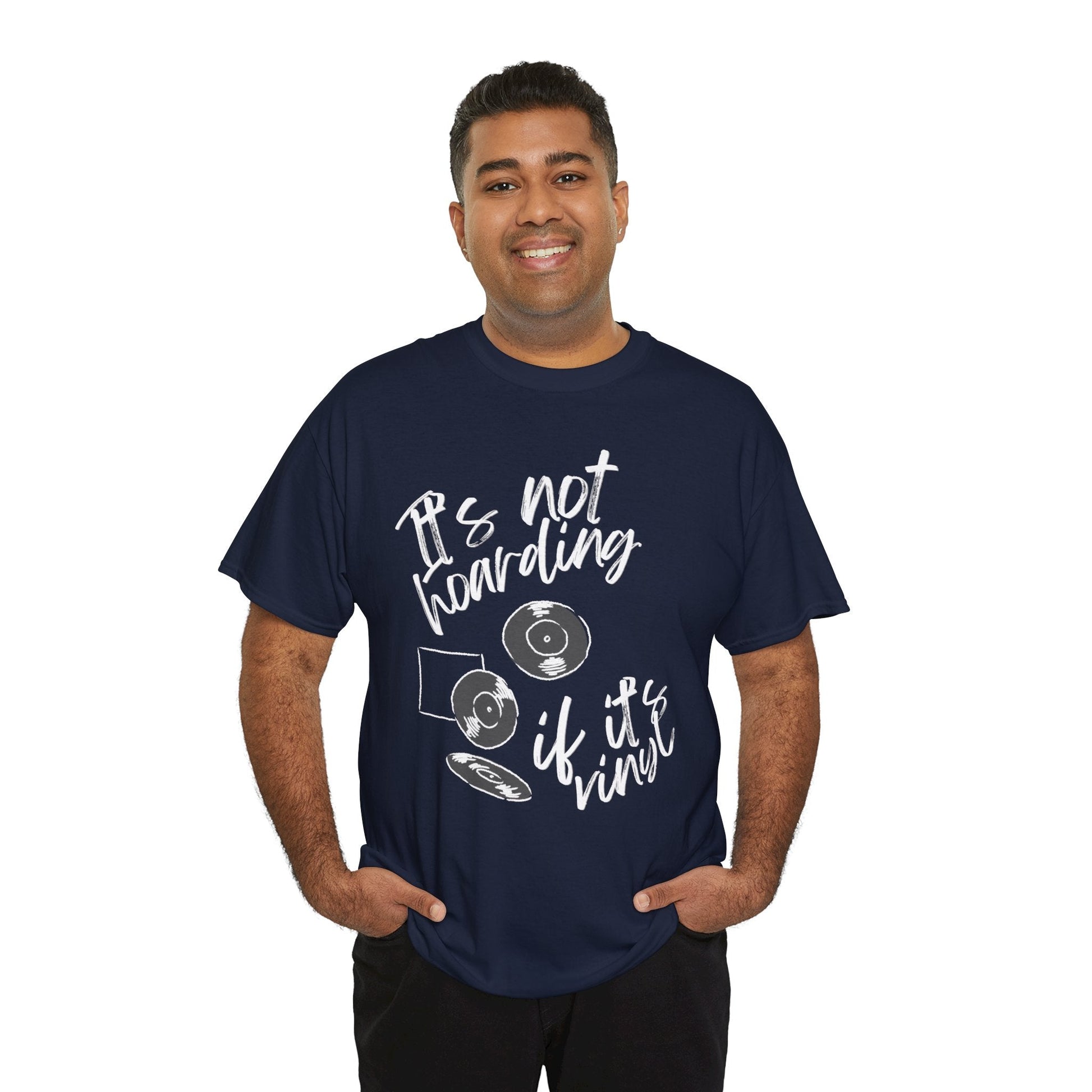 It's Not Hoarding If It's Vinyl Men's T-Shirt