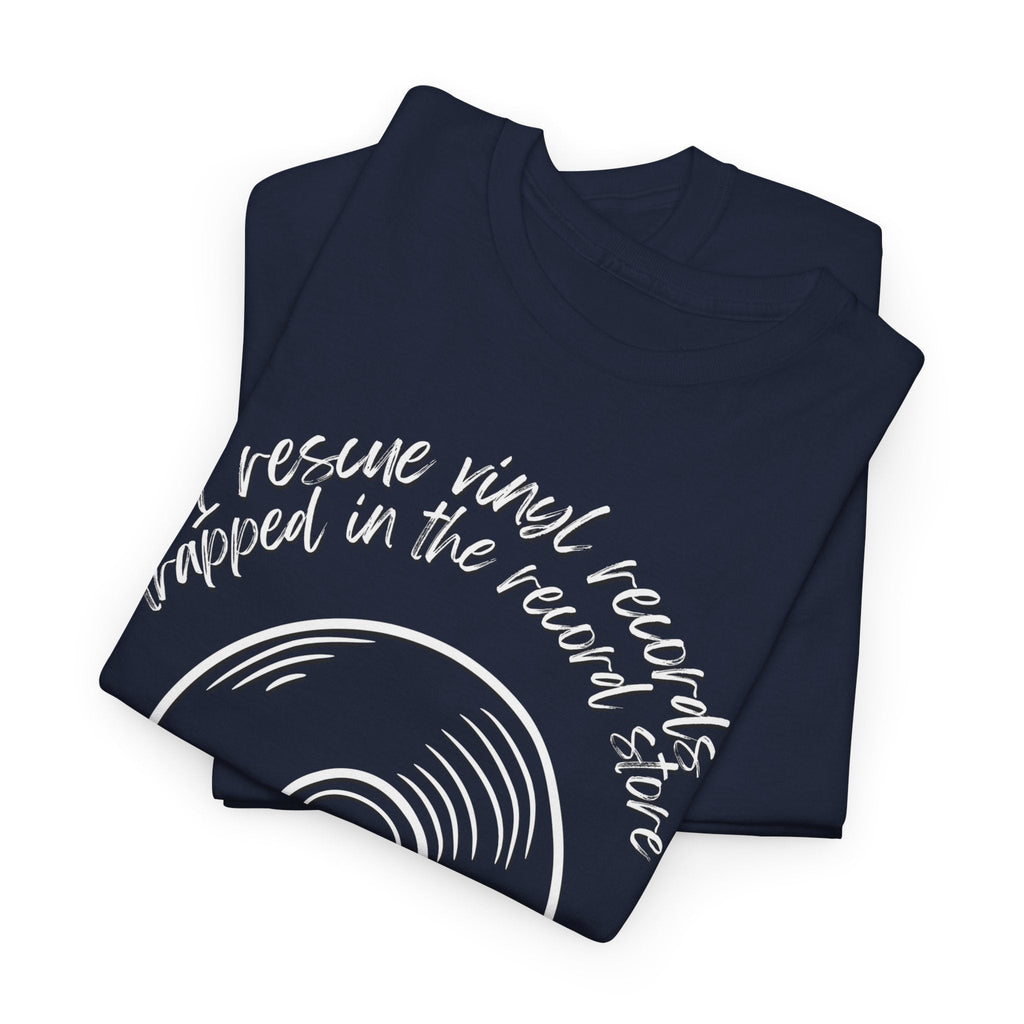 I'm Not a Hoarder I'm a Hero Men's Vinyl T-Shirt