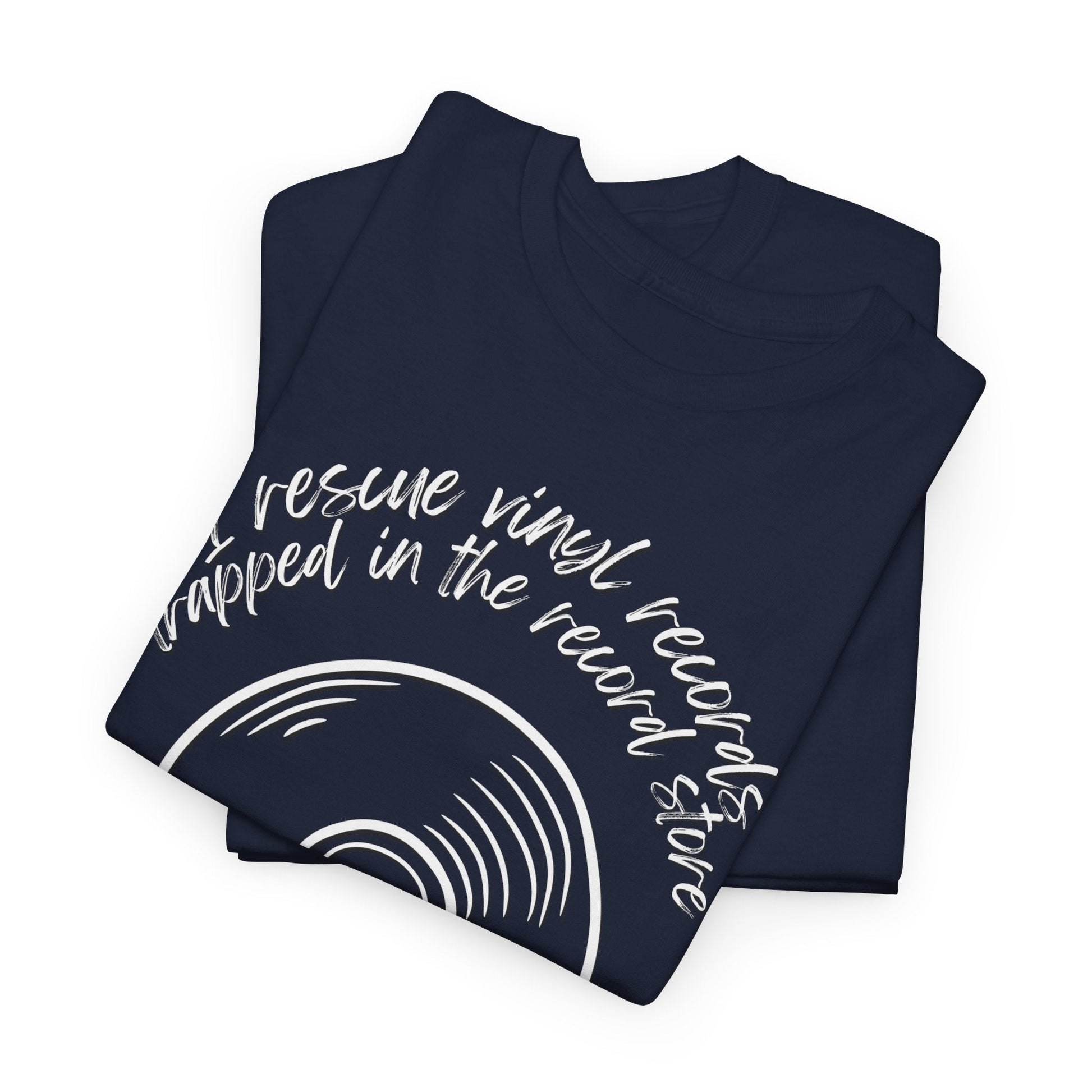 I'm Not a Hoarder I'm a Hero Men's Vinyl T-Shirt
