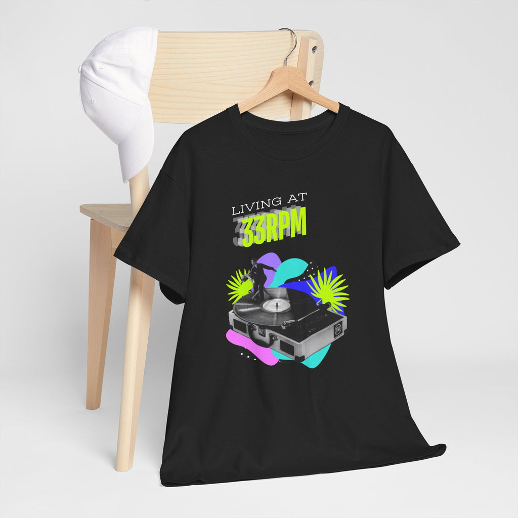 Living at 33rpm Flouro Men's T-Shirt