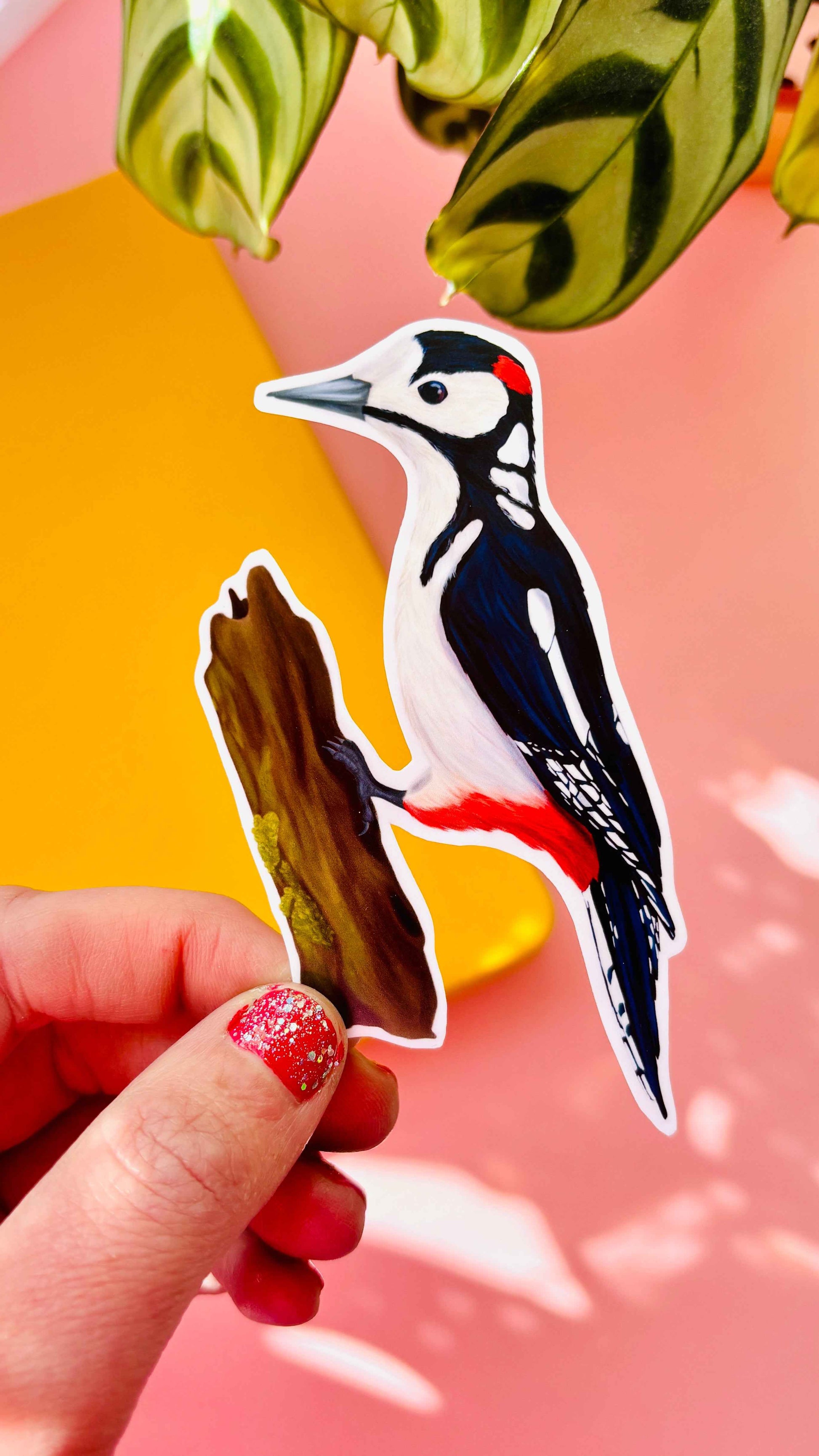 Garden Birds 10cm Vinyl Stickers Nature Inspired Waterproof Decals