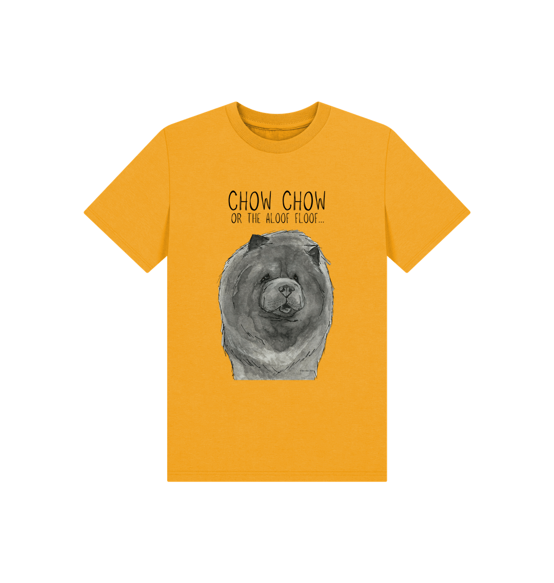 Blue Chow Chow Kids T-Shirt for Young Dog Lovers