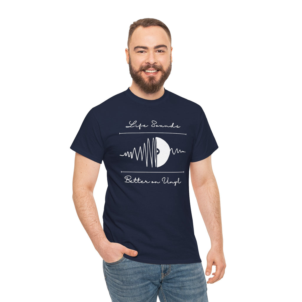 Life Sounds Better on Vinyl Men's T-Shirt