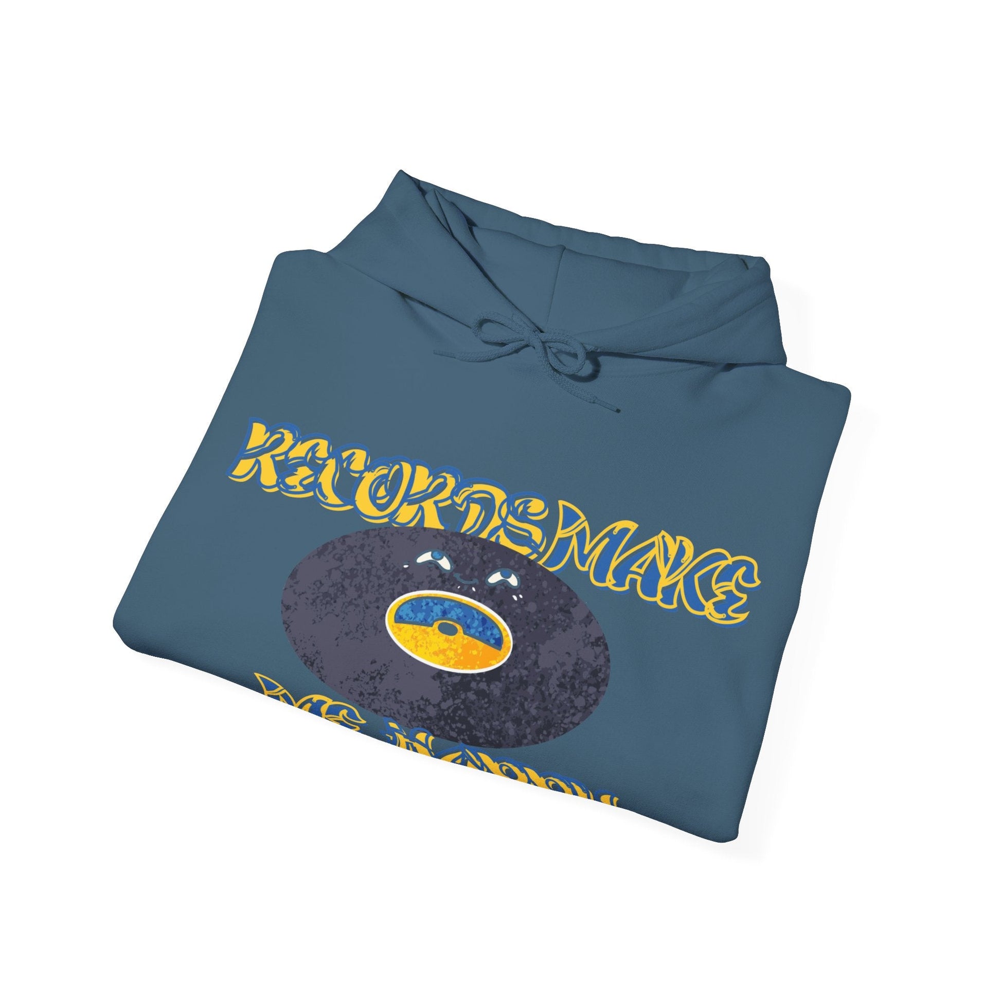 Records Make Me Happy Men's Hoodie