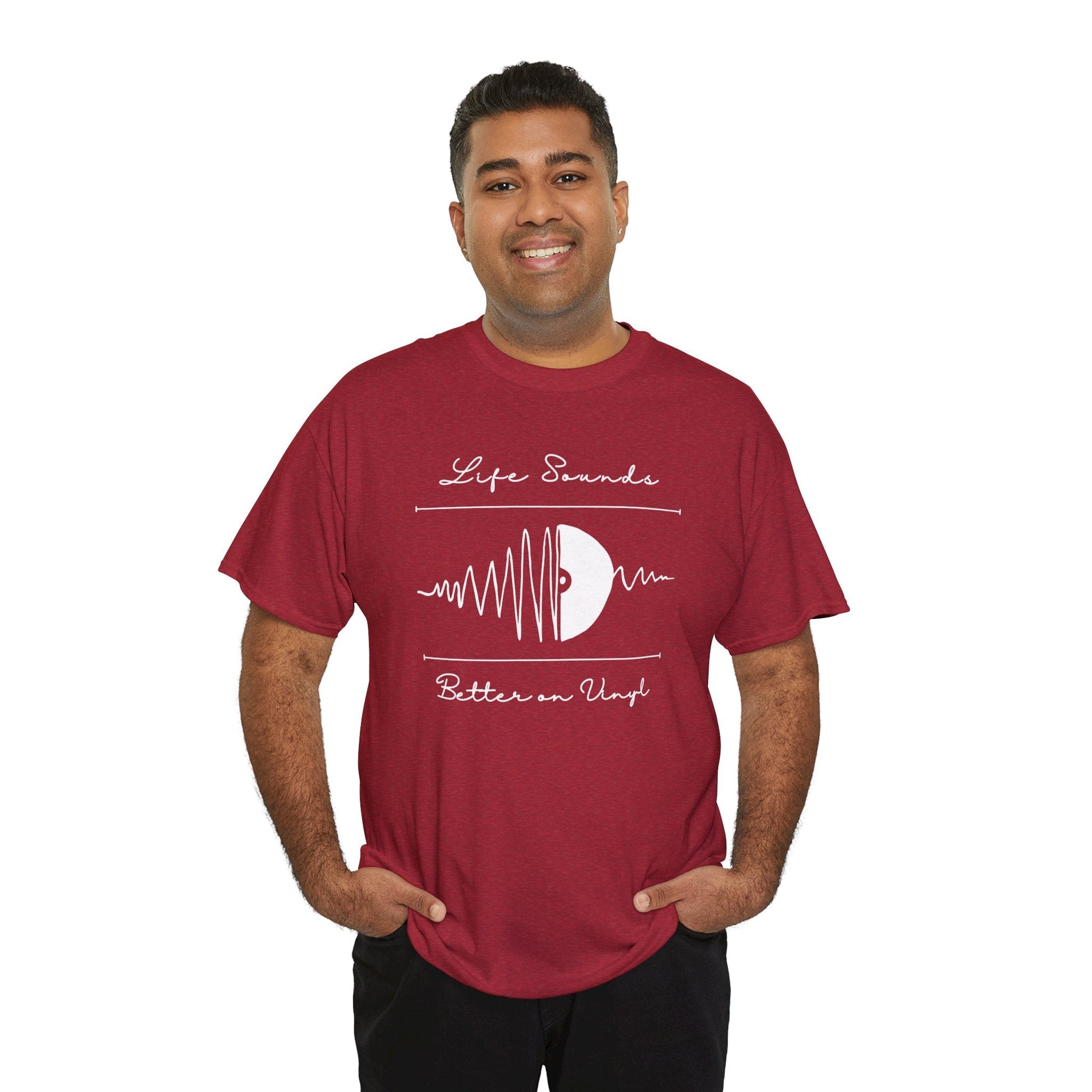 Life Sounds Better on Vinyl Men's T-Shirt