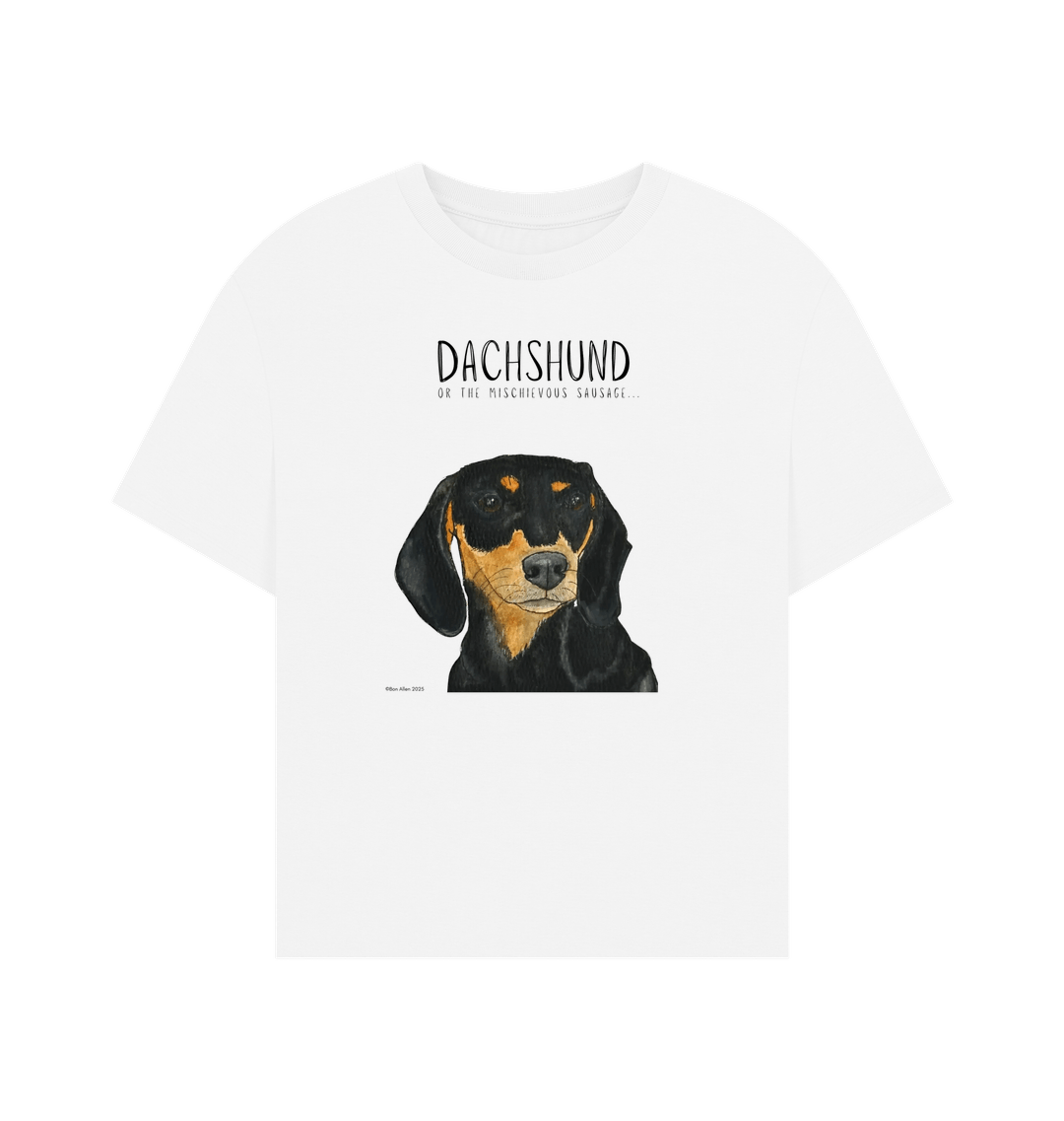 Black and Tan Dachshund Women's Relaxed Fit T-Shirt