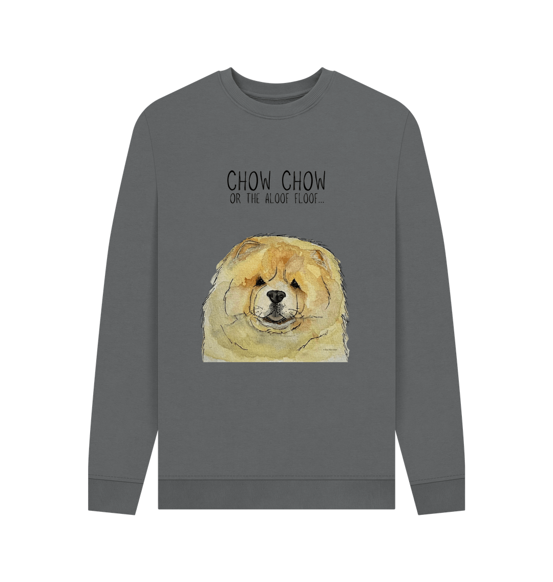 Fawn Chow Chow Aloof Floof Men's Crewneck Sweatshirt