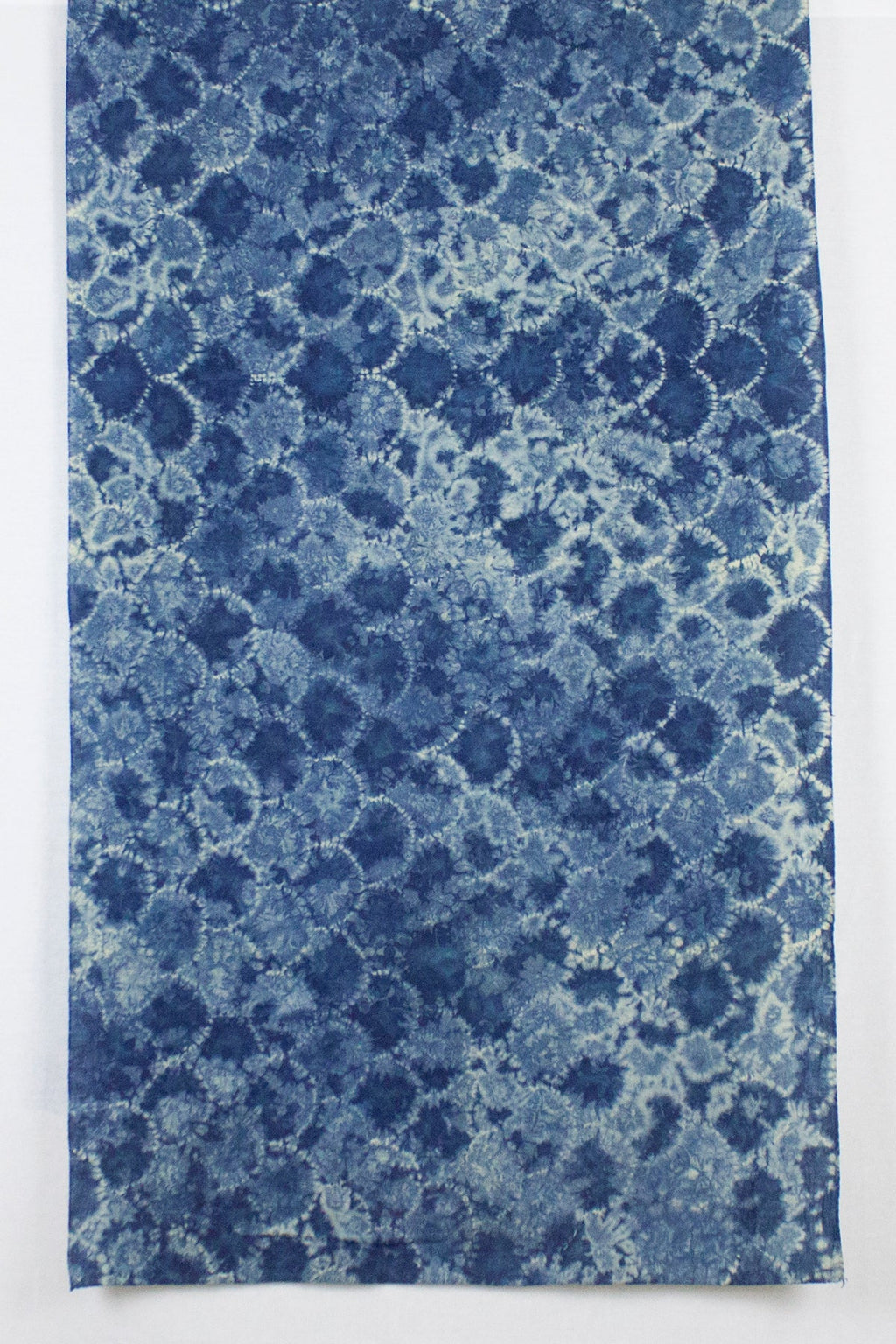 Blue Shibori Tie Dye Scarf