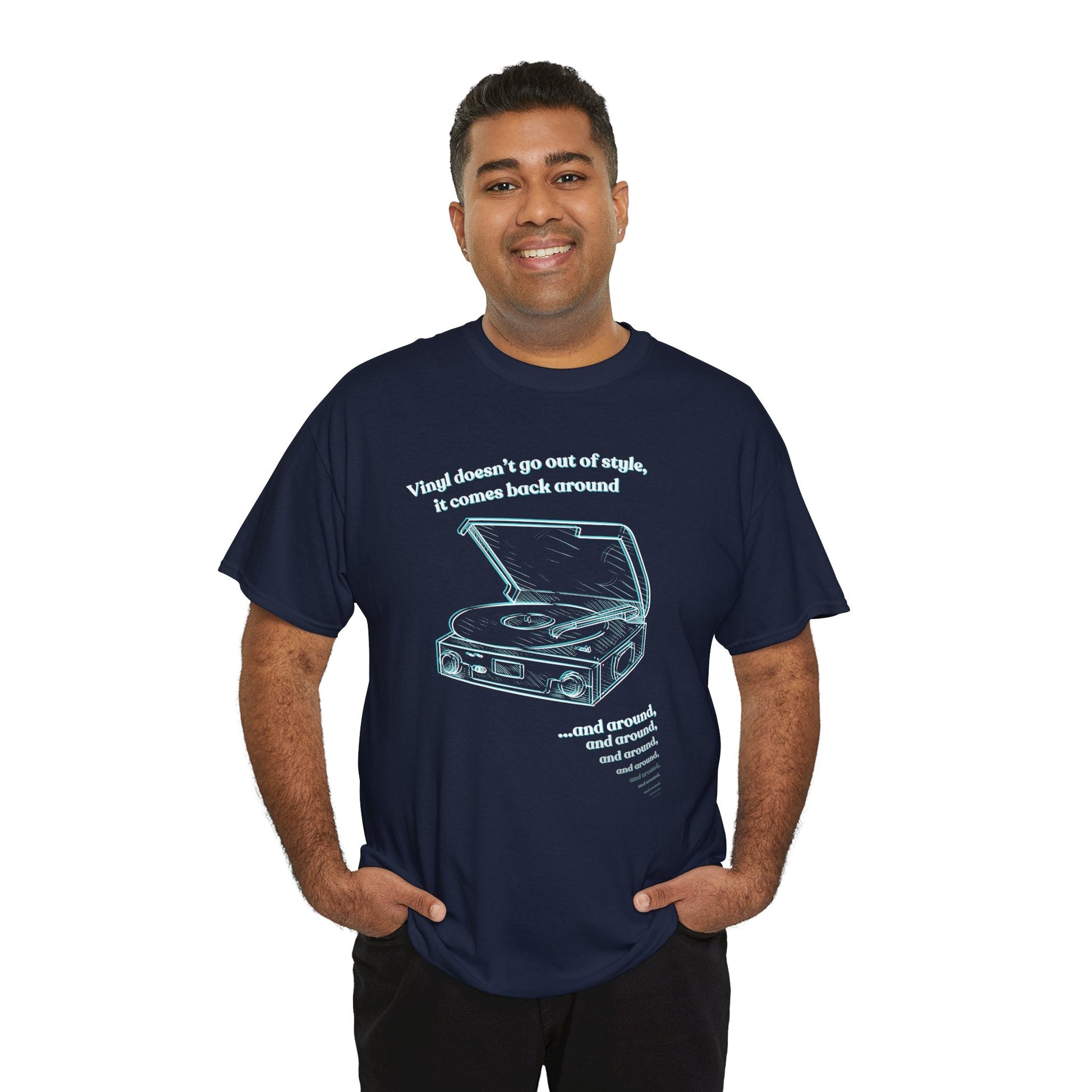 Vinyl Doesn't Go Out of Style Men's T-Shirt