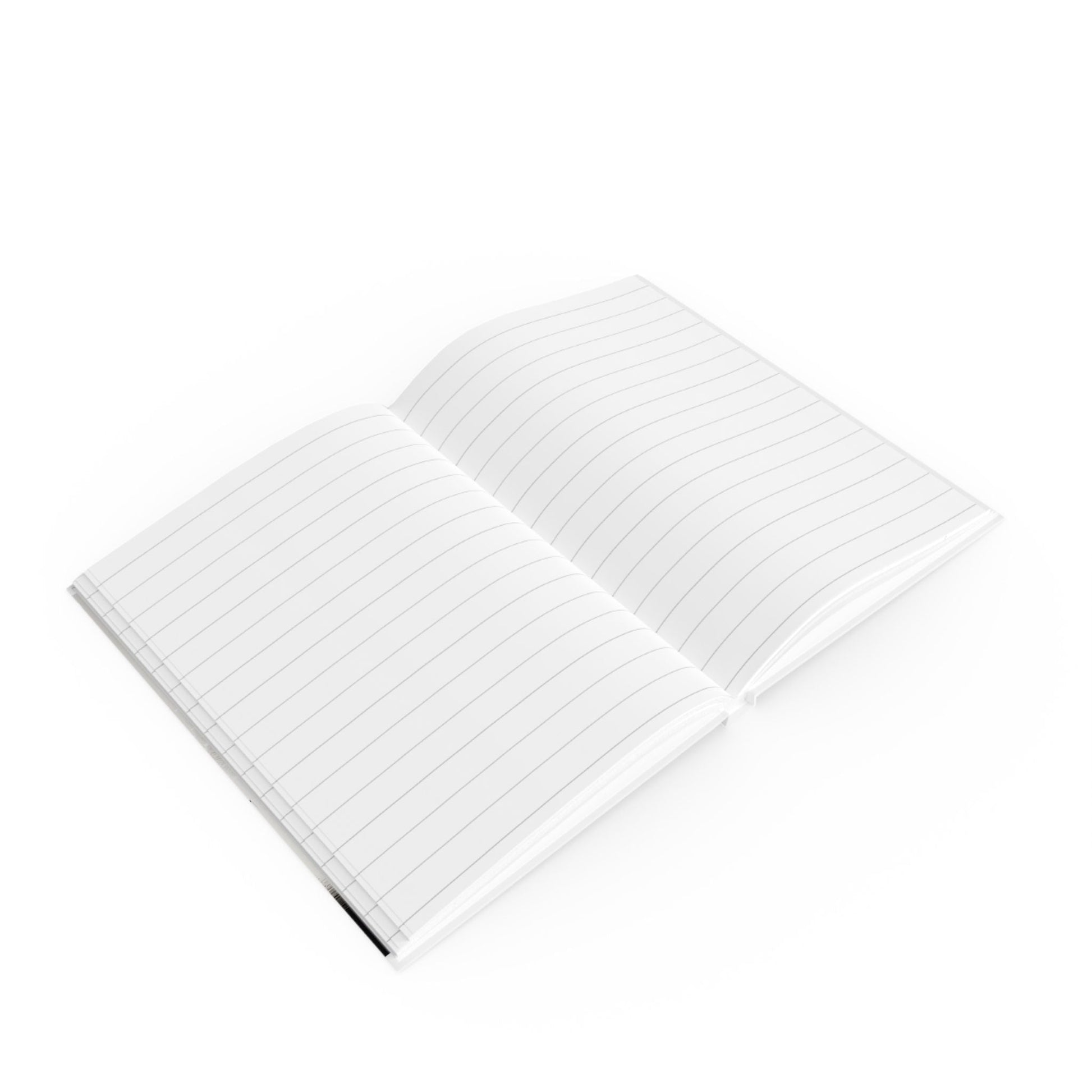 Hardcover Journal with Black and White Nature Design
