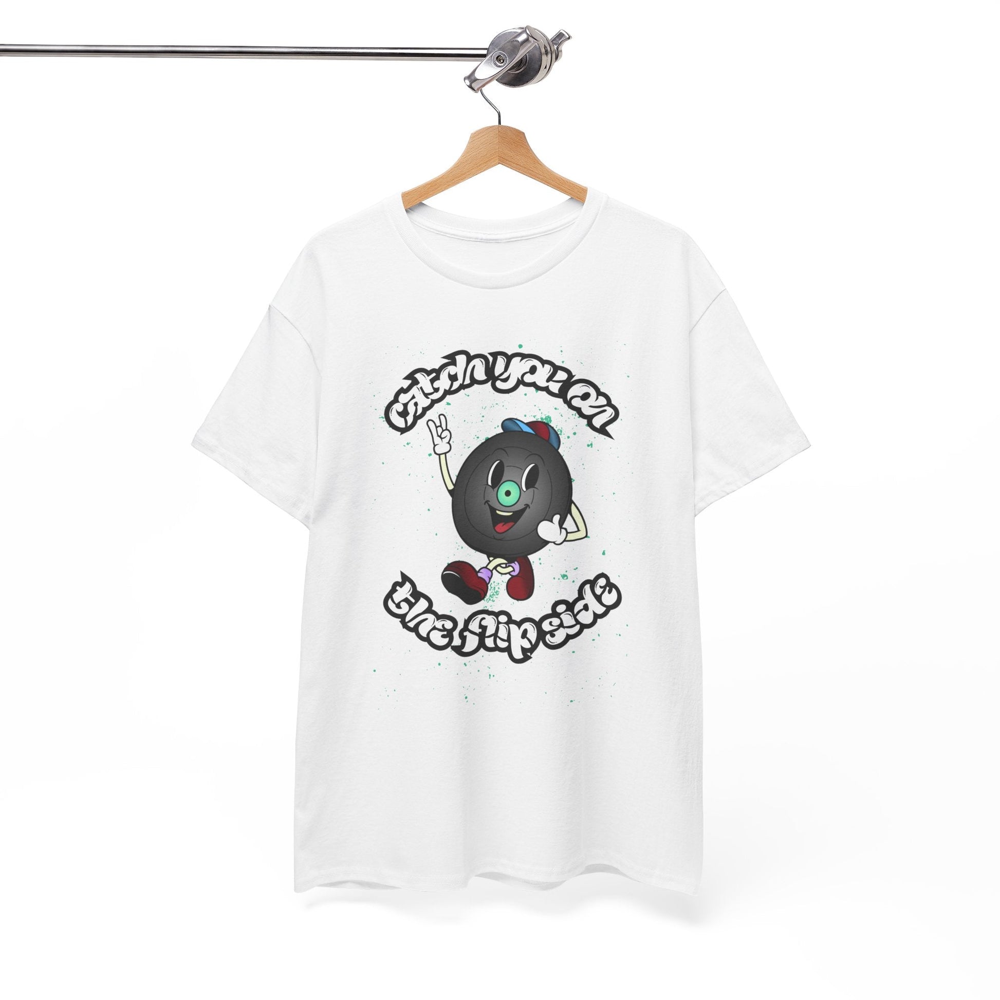 Catch You On The Flip Side Men's Vinyl T-Shirt
