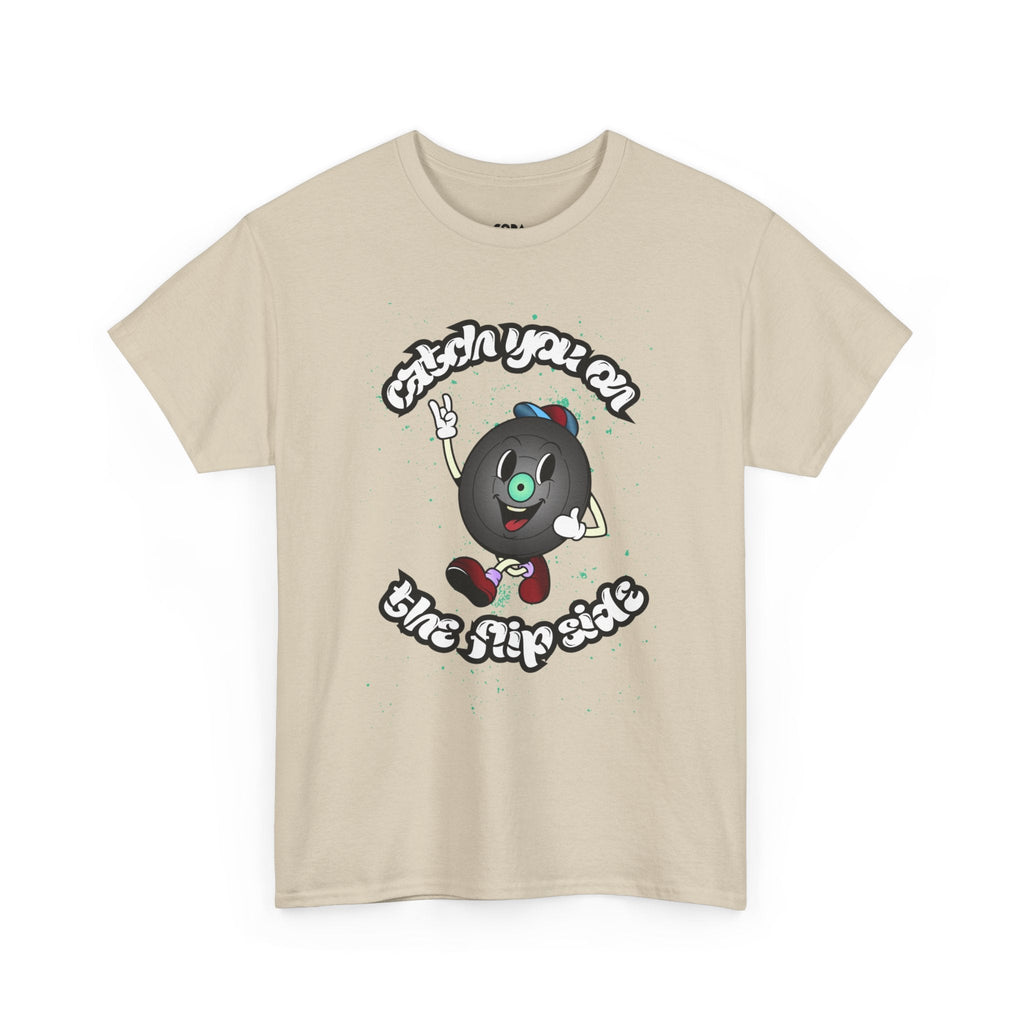 Catch You On The Flip Side Men's Vinyl T-Shirt