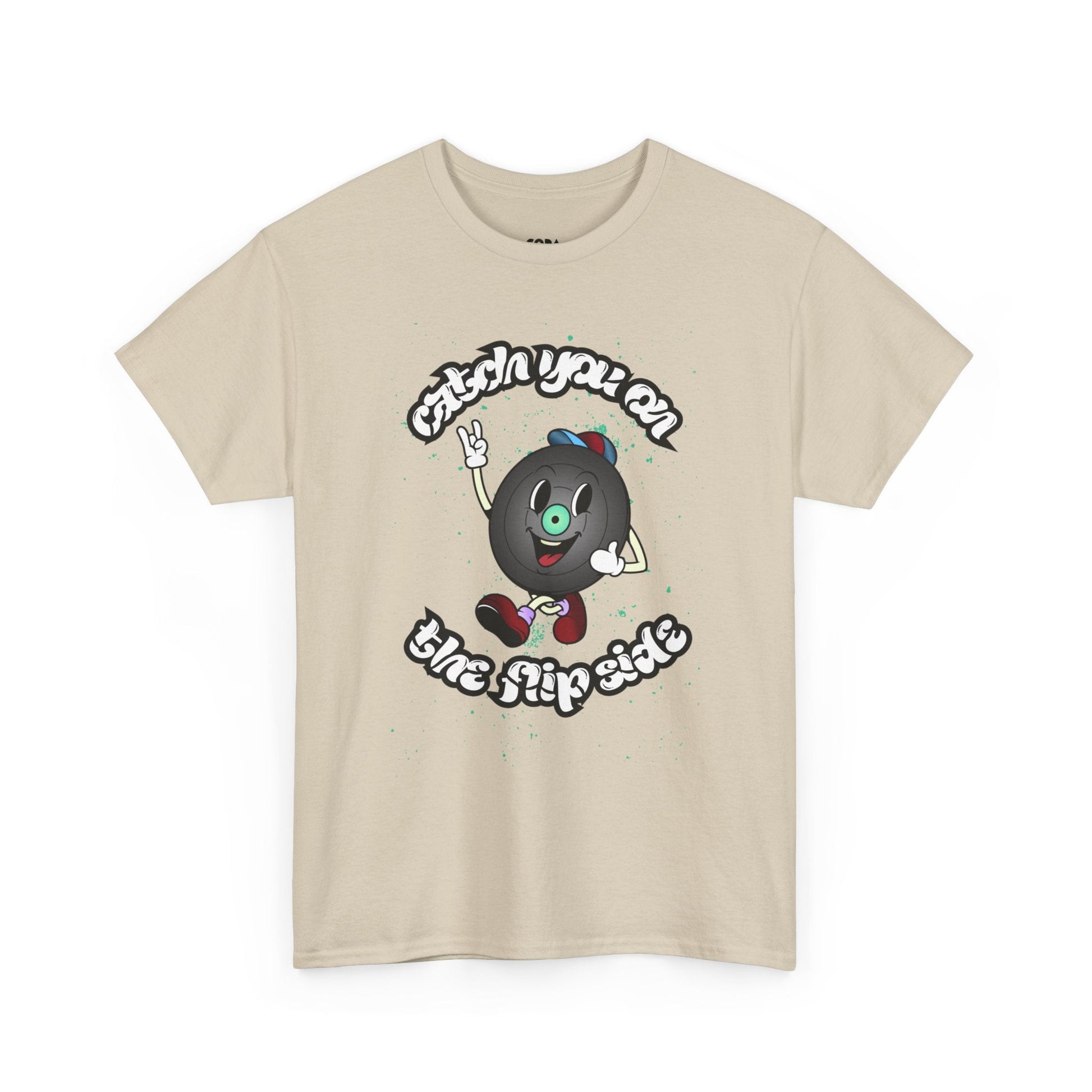 Catch You On The Flip Side Men's Vinyl T-Shirt
