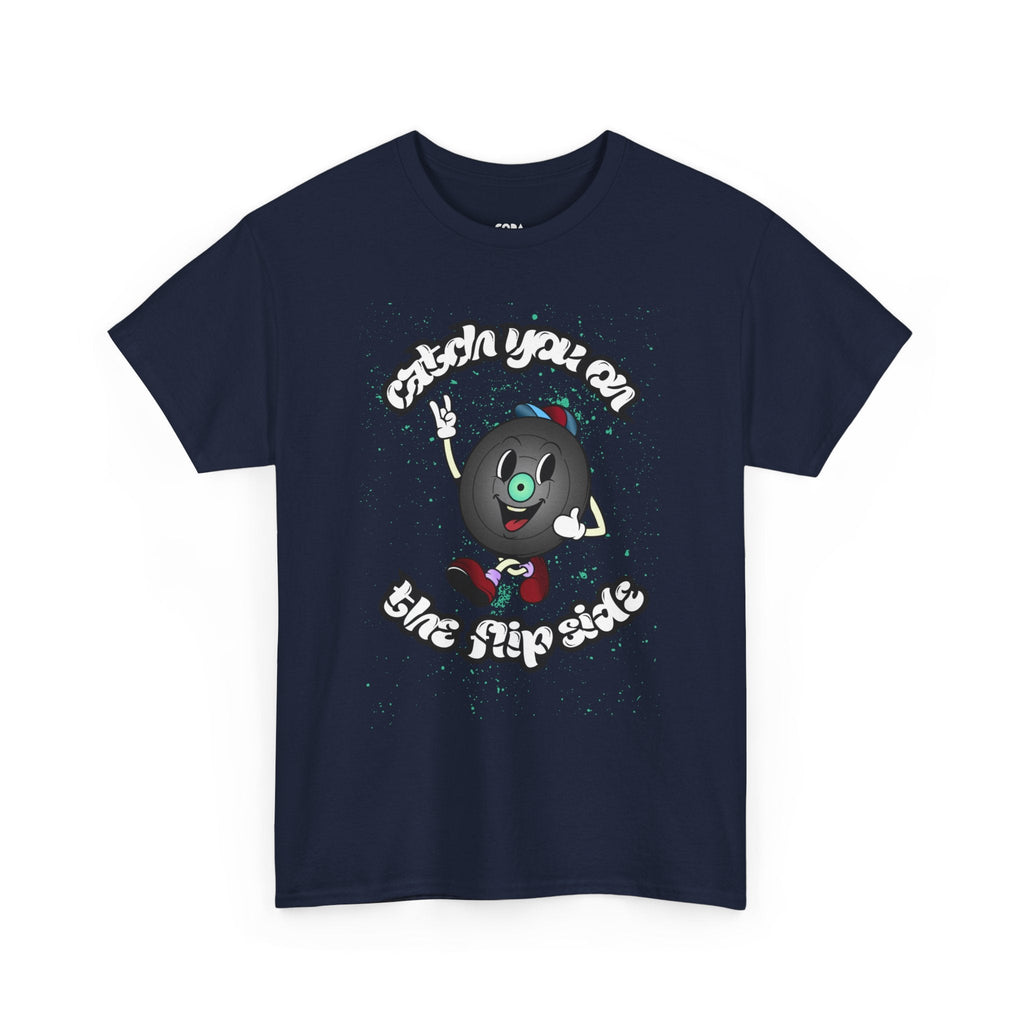 Catch You On The Flip Side Men's Vinyl T-Shirt