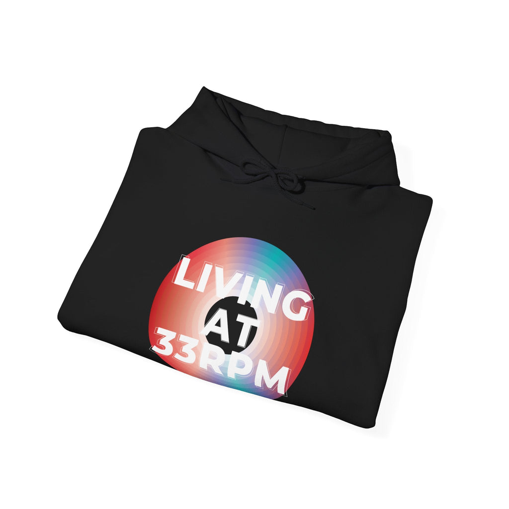 Living at 33rpm Men's Hoodie