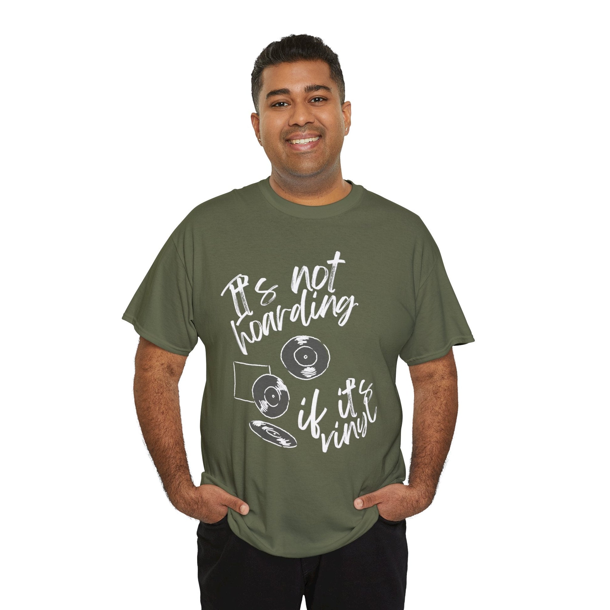 It's Not Hoarding If It's Vinyl Men's T-Shirt