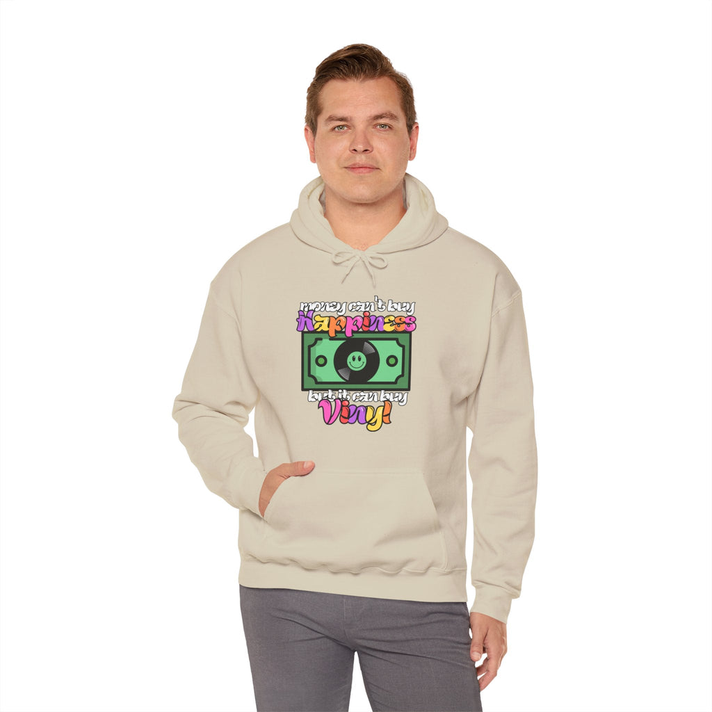 Money Can't Buy Happiness But It Can Buy Vinyl Men's Hoodie