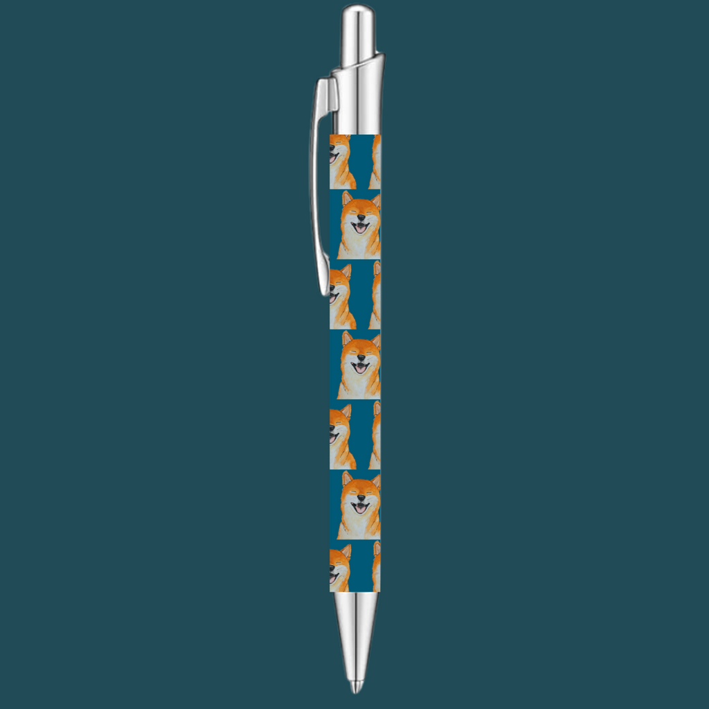 Shiba Inu Escape Artist Pen in Recycled Materials