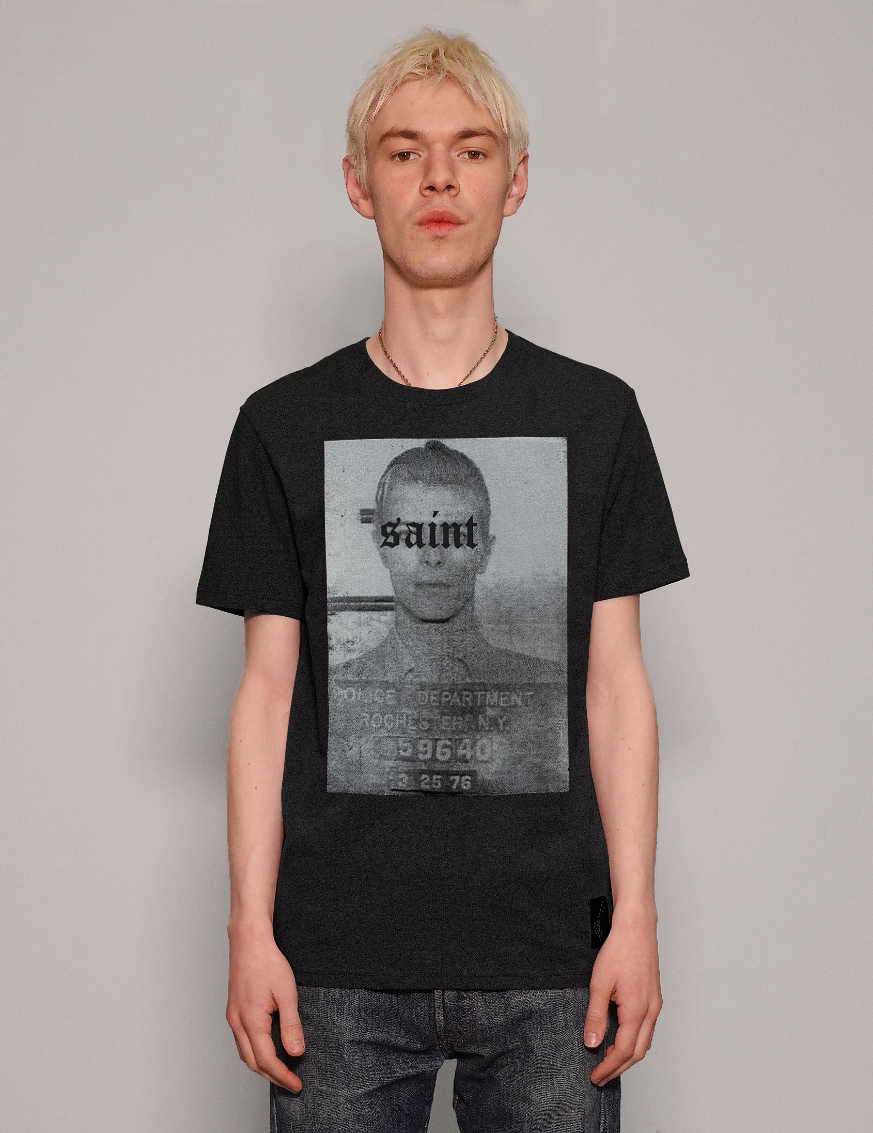 Saint Black T-Shirt