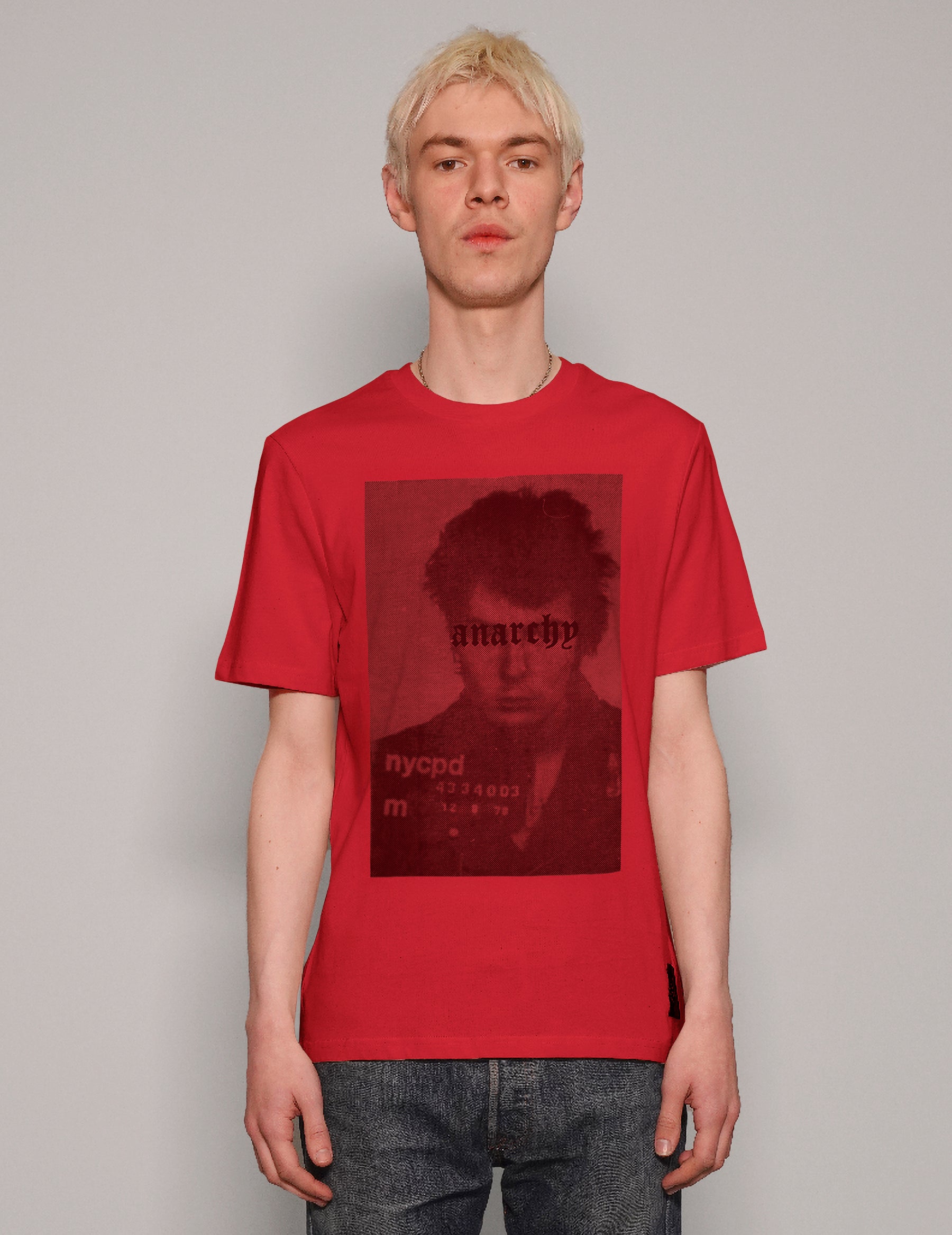 Anarchy T Shirt in Red