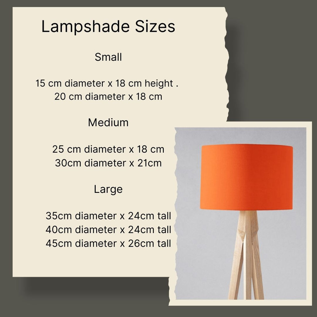 Plain Yellow Lampshade for Table and Ceiling Lamps