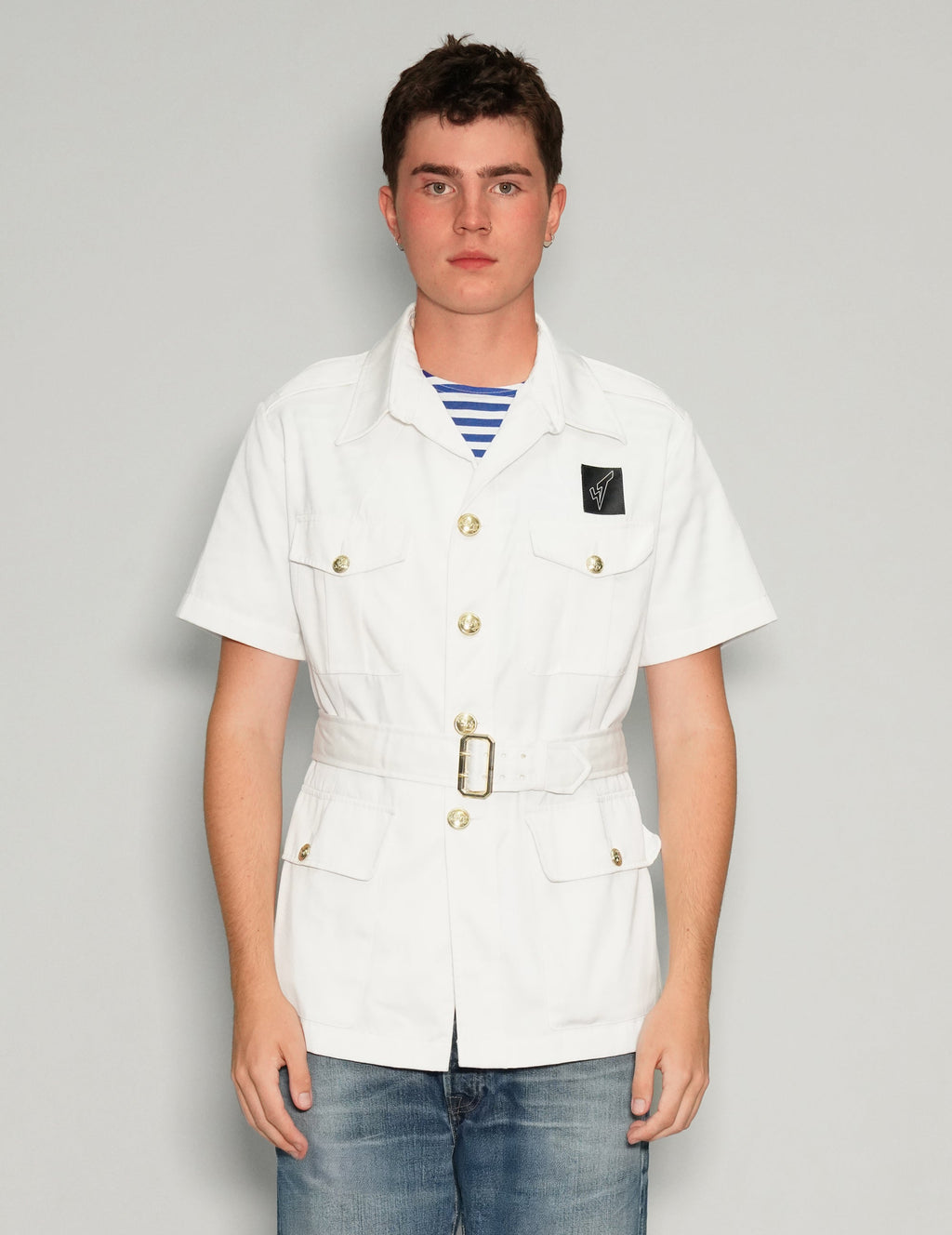 Tropical Dress Shirt in Cotton