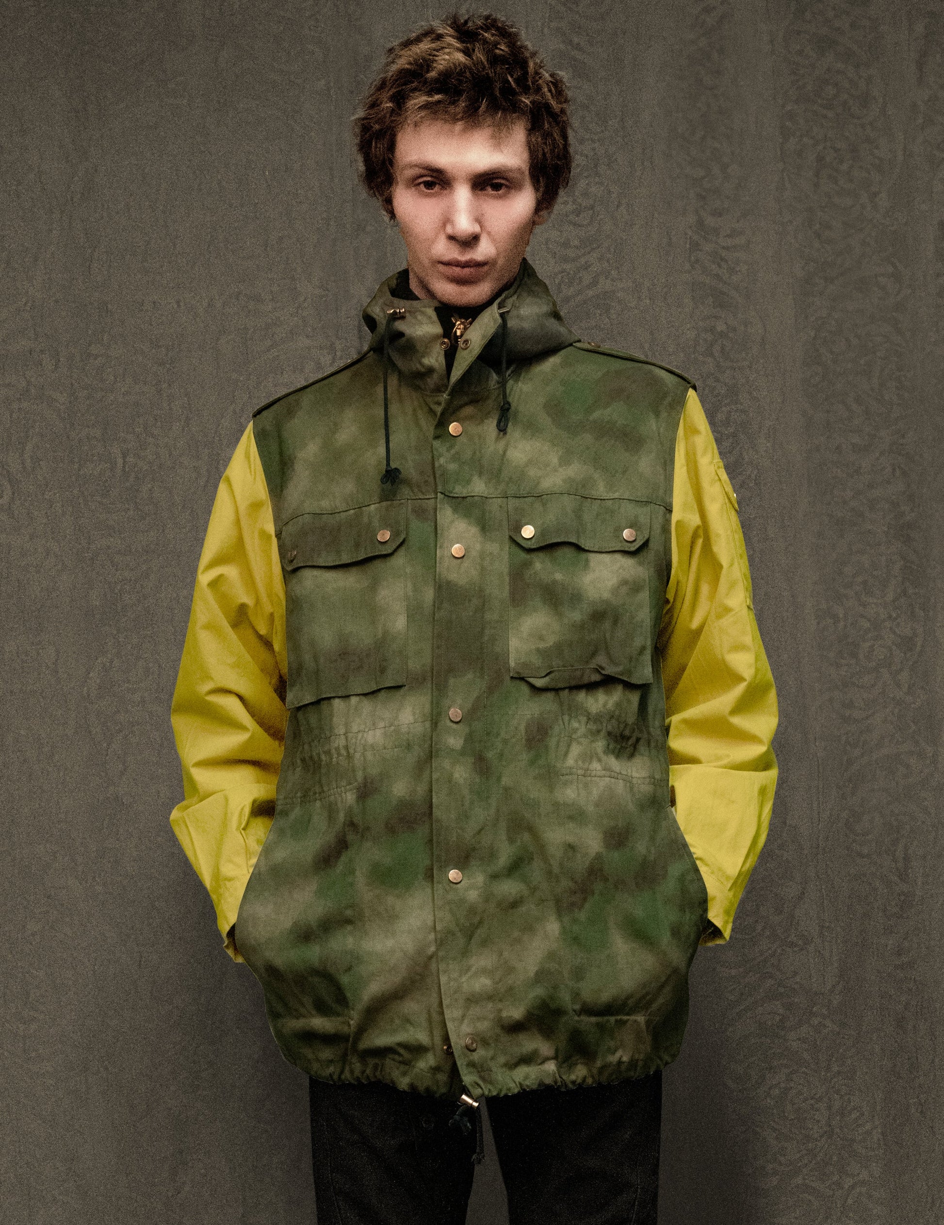 Desert Parka in Camo and Yellow