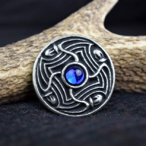 Lofotr Disc Brooch
