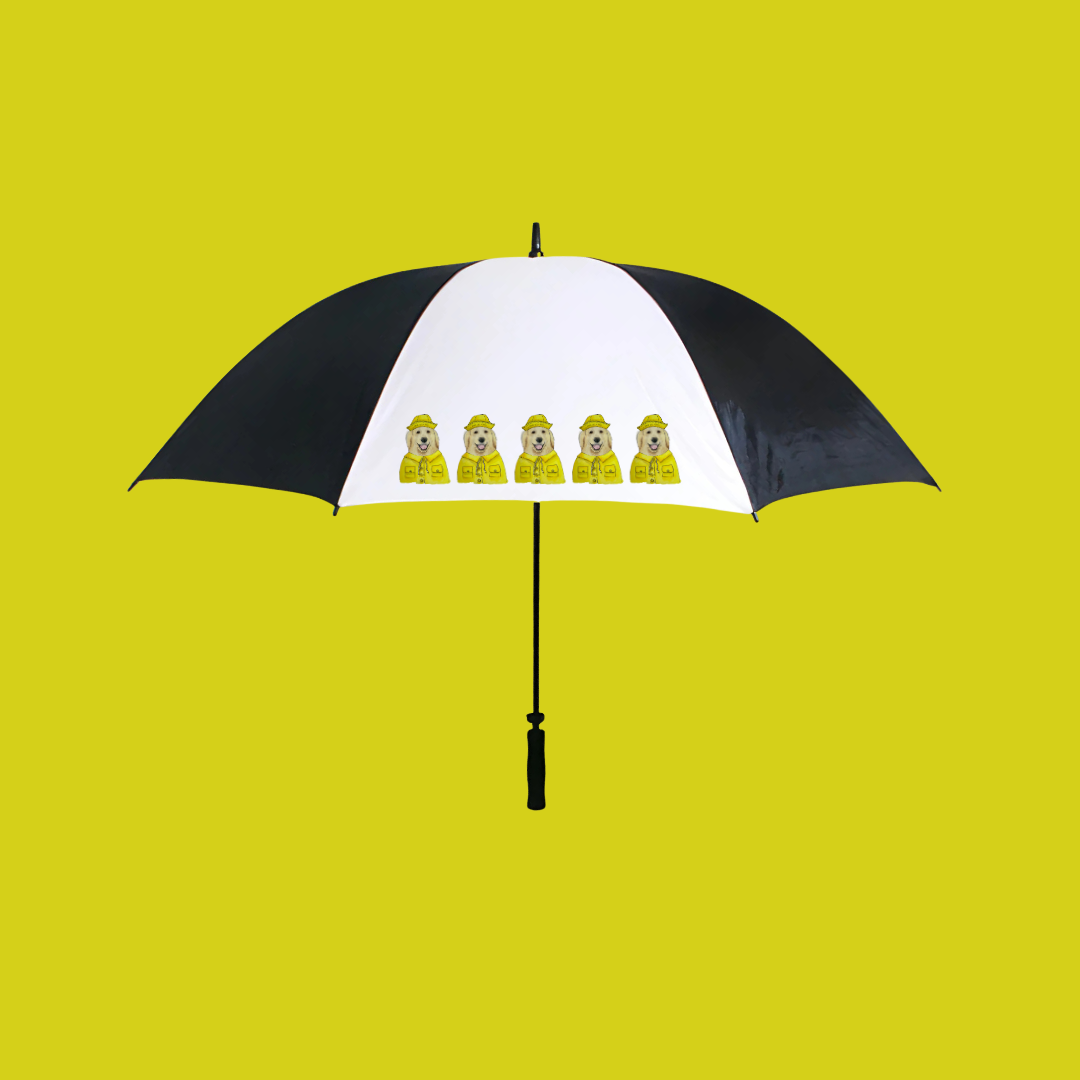 Retriever Golf Umbrella Stay Dry Stay Golden