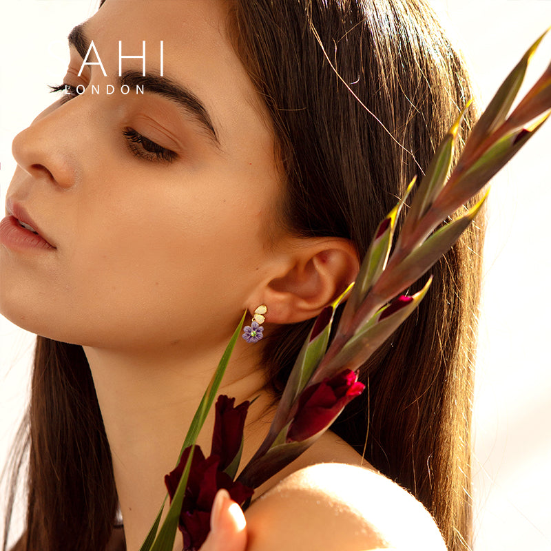 Enchanting Garden Drop Earrings