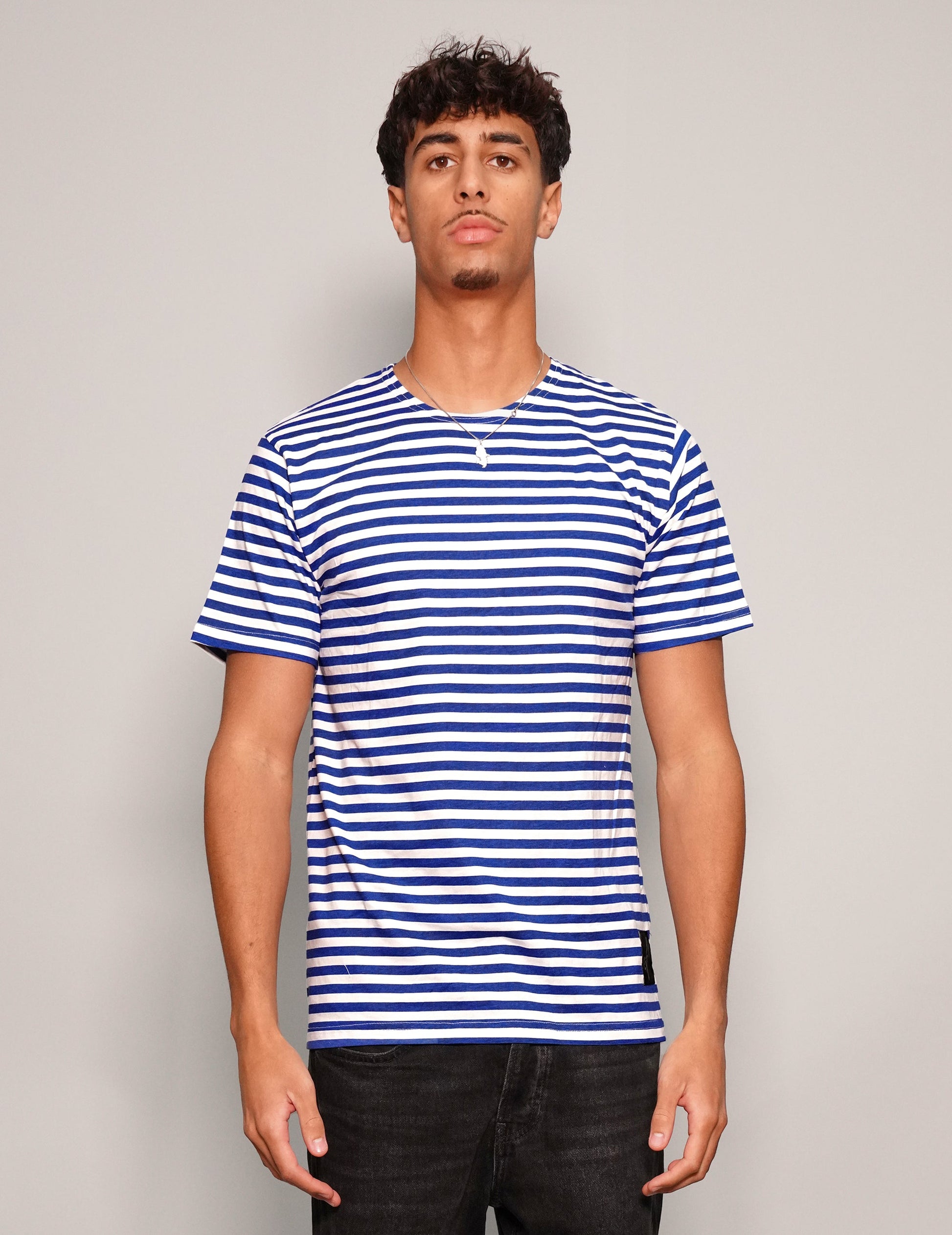 Vintage Blue Stripe T-Shirt