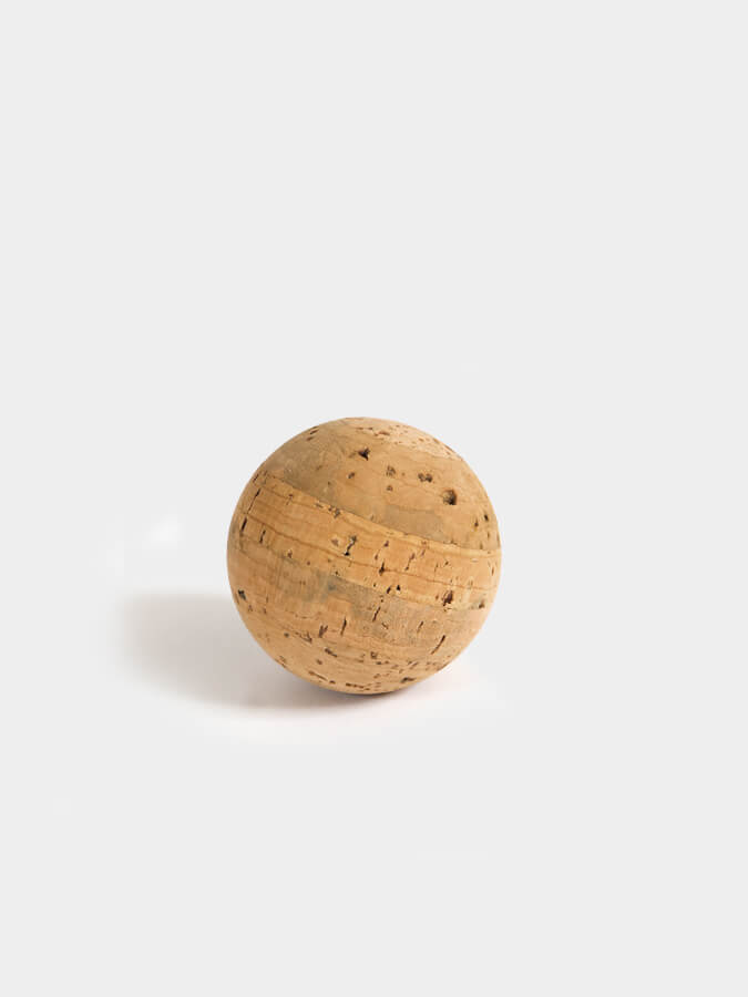 Cork Massage Ball Set of 3 for Self Massage and Fascia Release