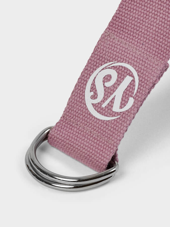 Organic Cotton D-Ring Yoga Belt Strap 2.5m