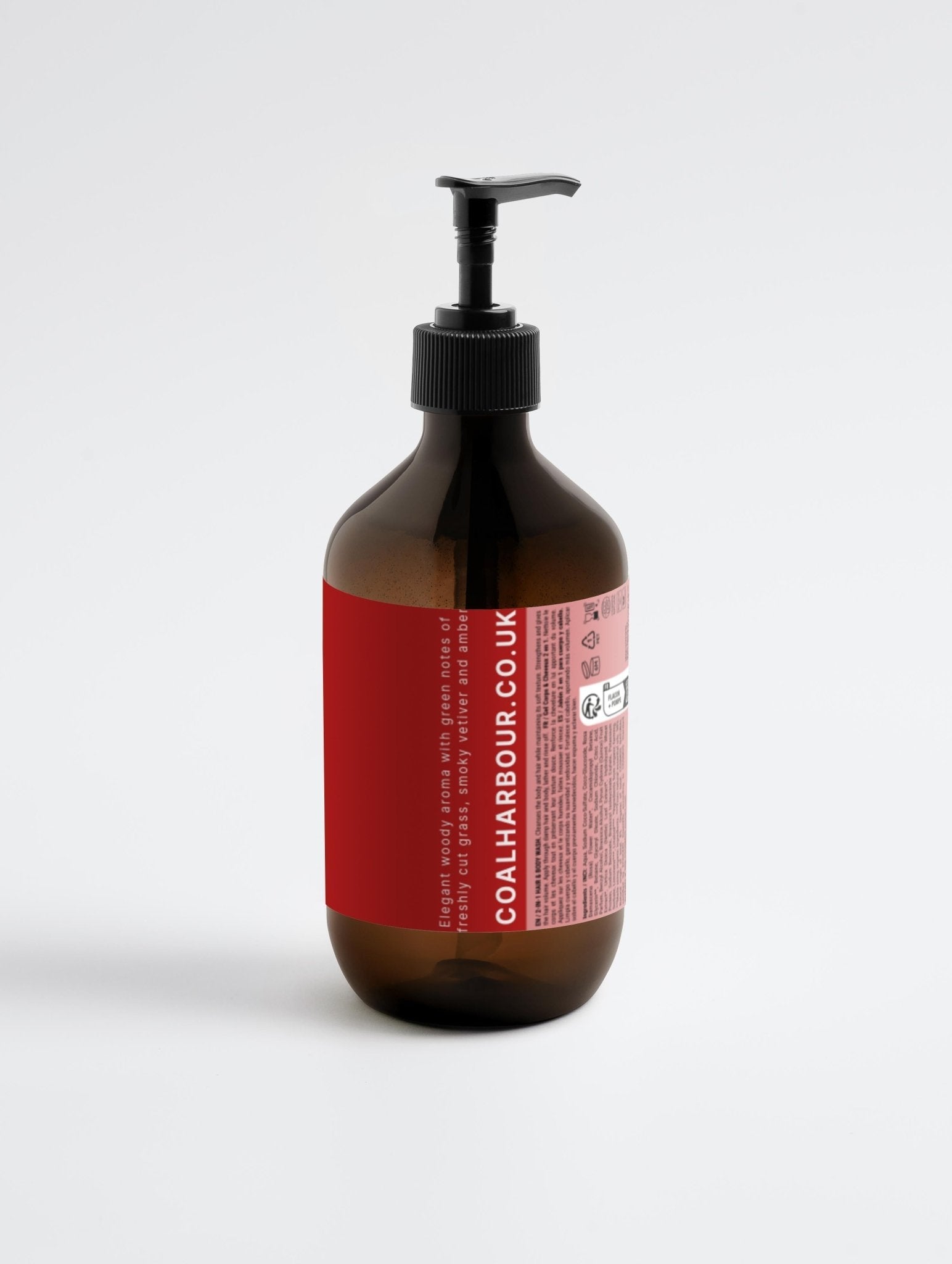 2 in 1 Luxury Hair and Body Wash for Men 490ml