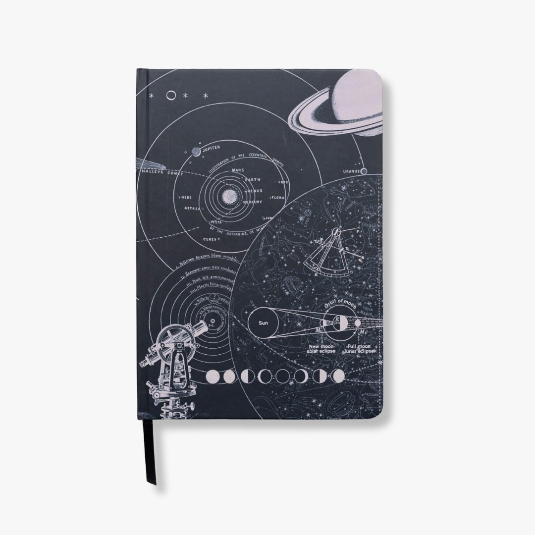 Astronomy A5 Hardcover Notebook