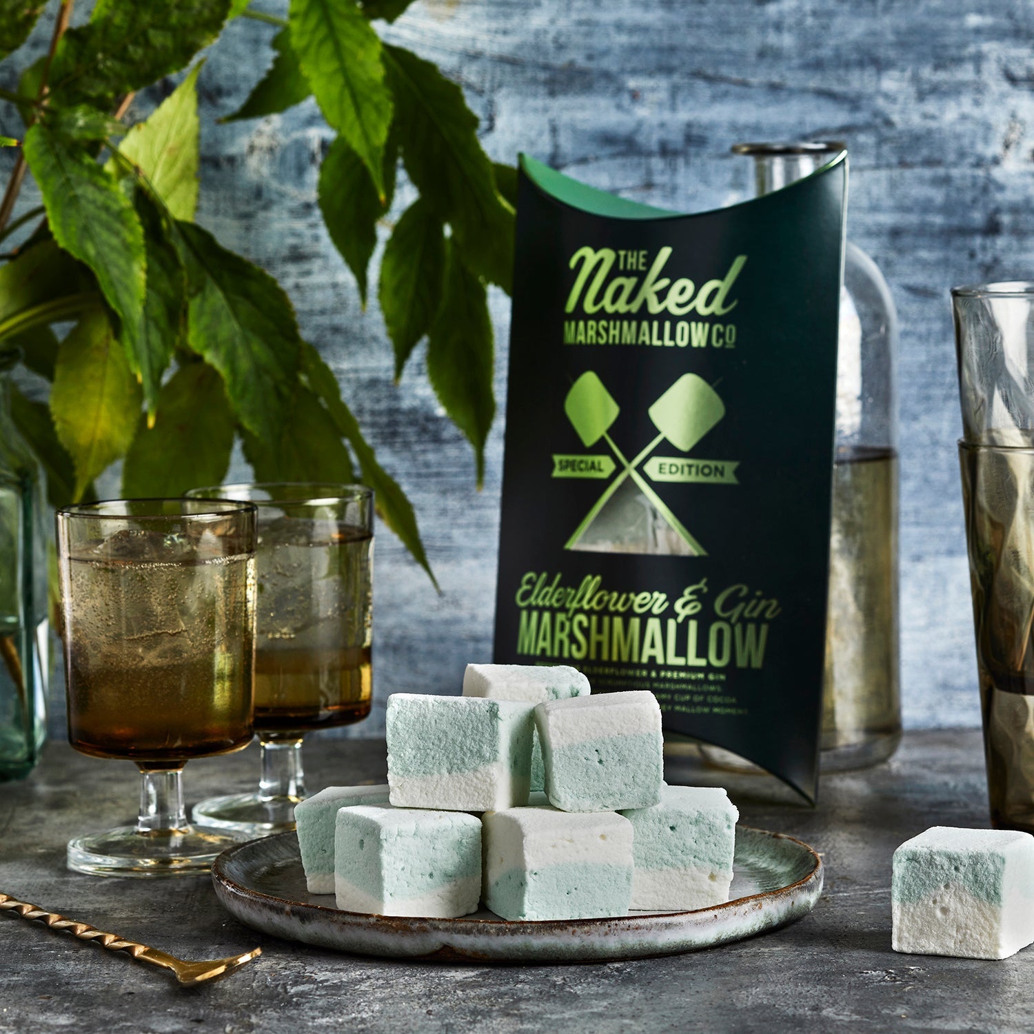 Elderflower and Gin Gourmet Marshmallows
