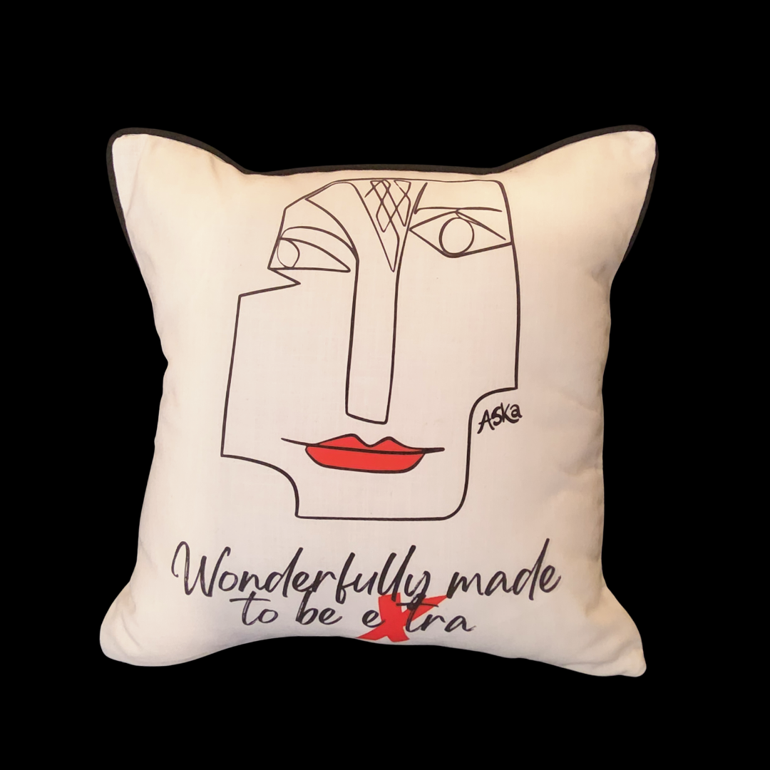 Afro Fusion Design Cushions Set of 4 with Free Lampshade