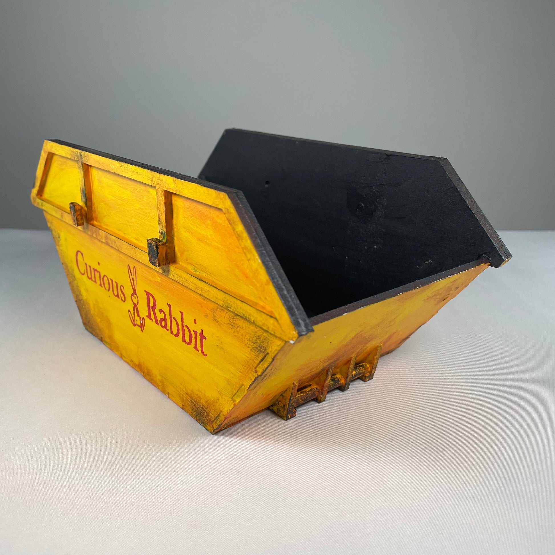 Skip Waste Container - Pre-Built Model by Curious Rabbit ®