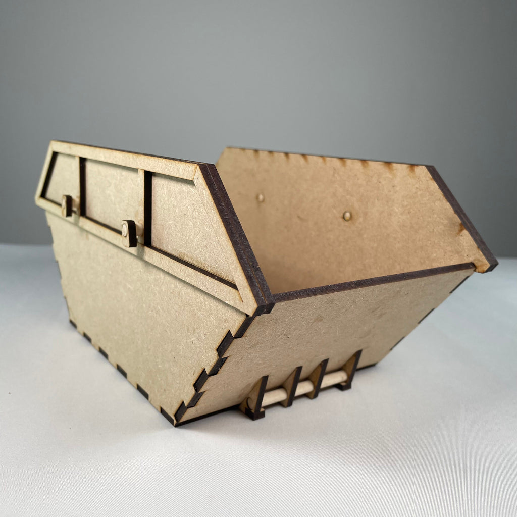 Skip Waste Container - Pre-Built Model by Curious Rabbit ®