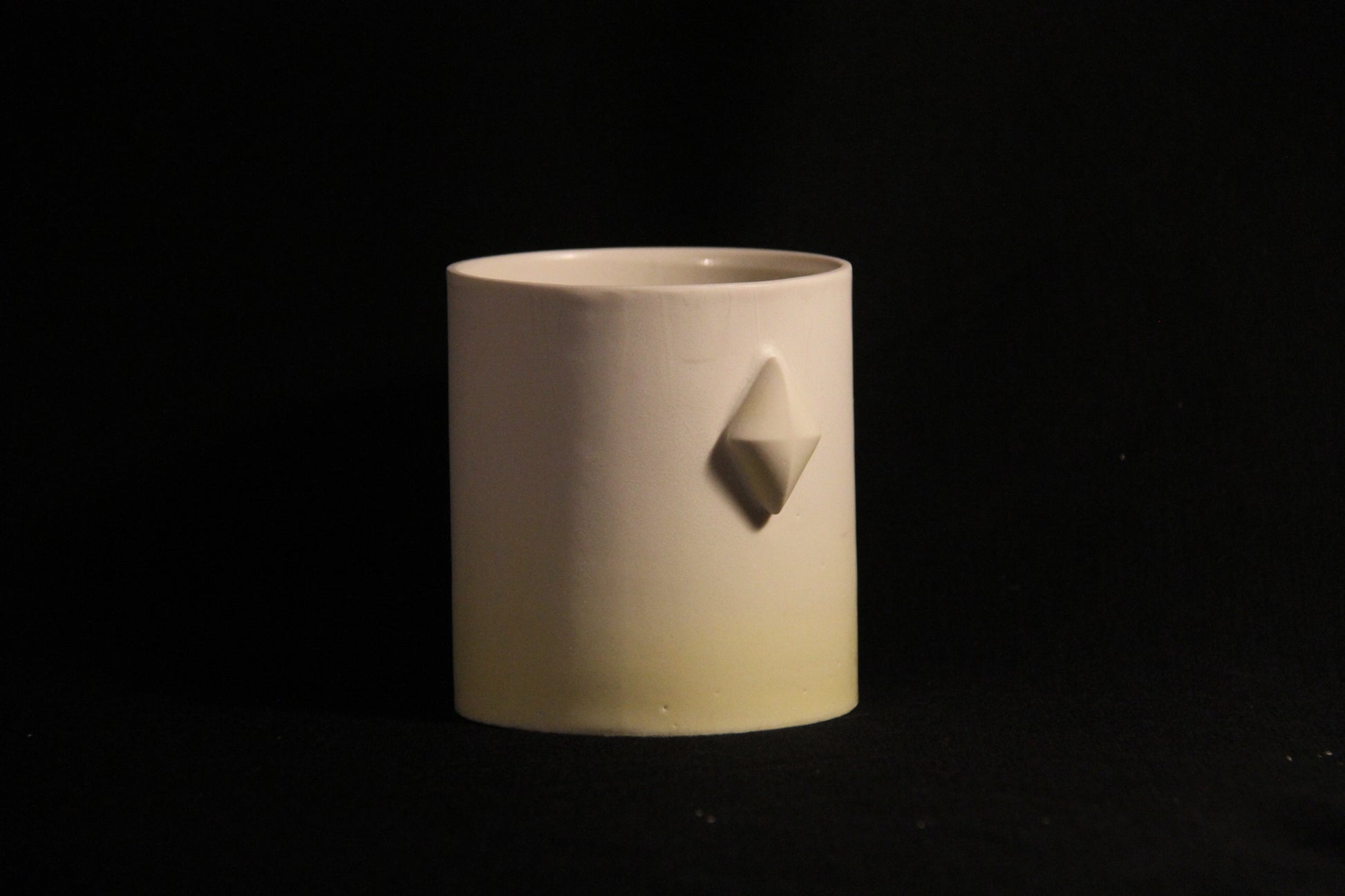 Gem Mug with Faceted Crystals