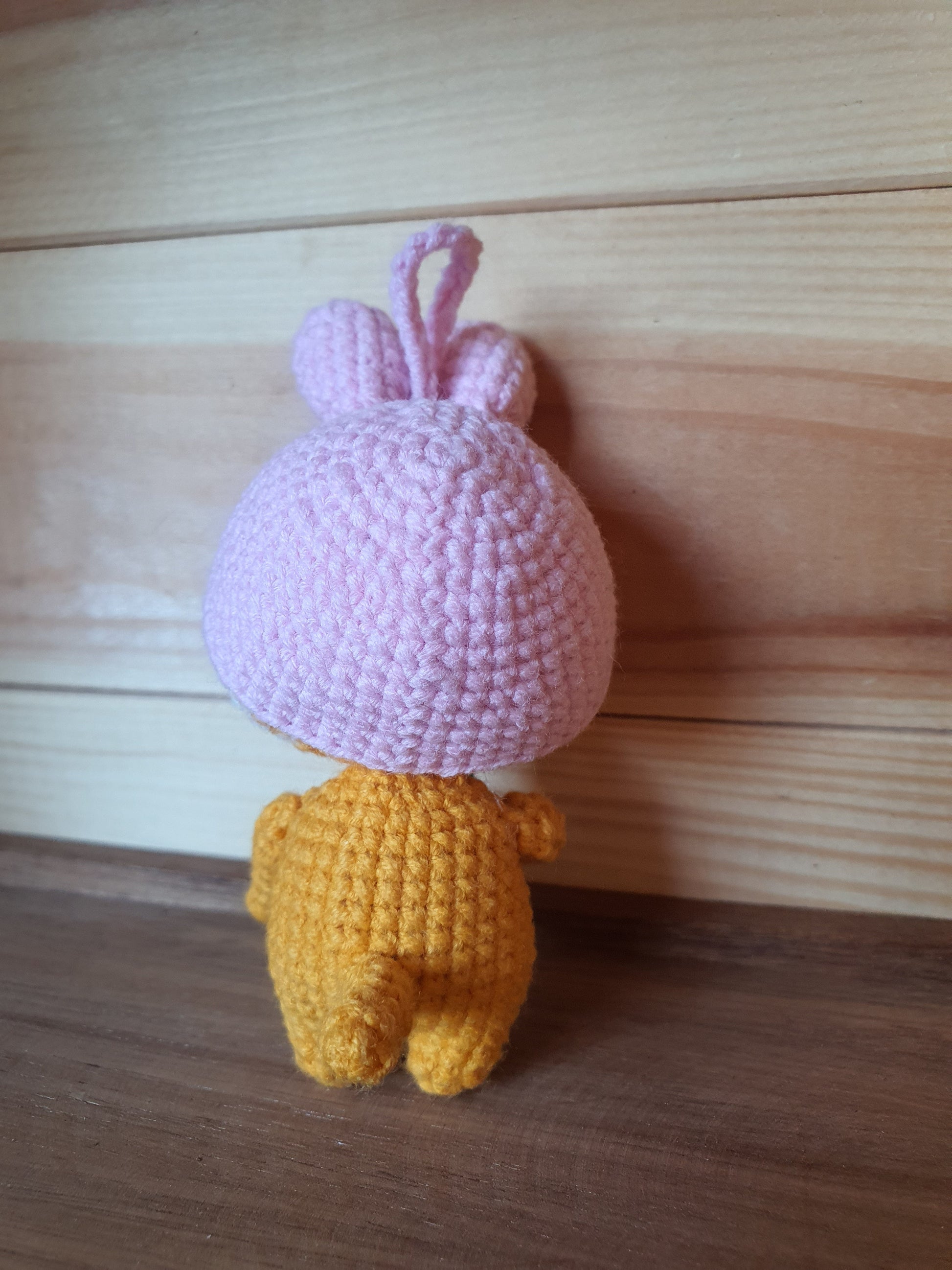 Handmade Crochet Shiba Dress Up Charms and Keychains