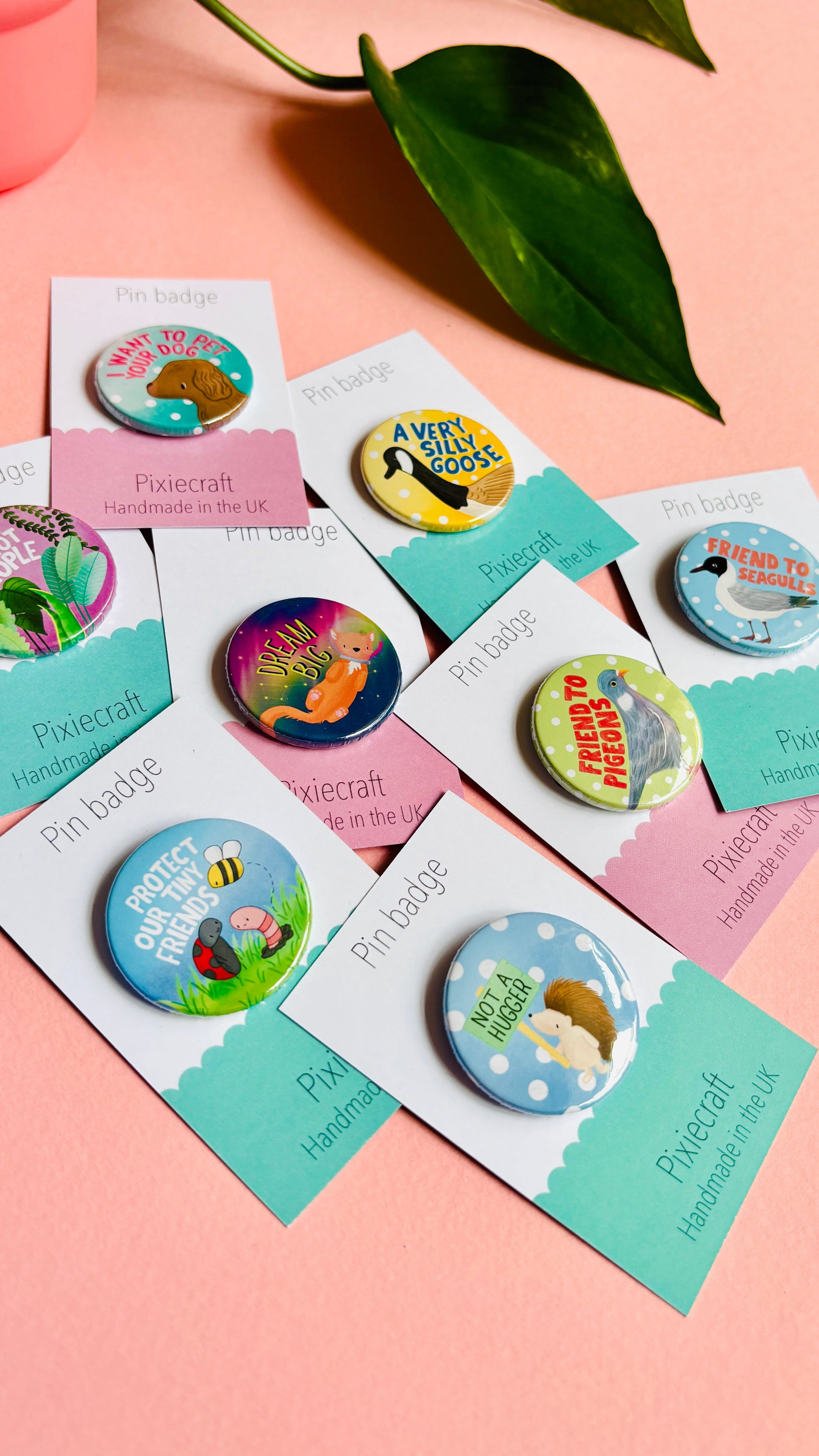 Protect Our Tiny Friends Badge or Magnet