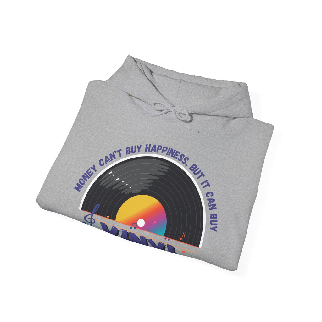 Money Can't Buy Happiness But It Can Buy Vinyl Men's Hoodie