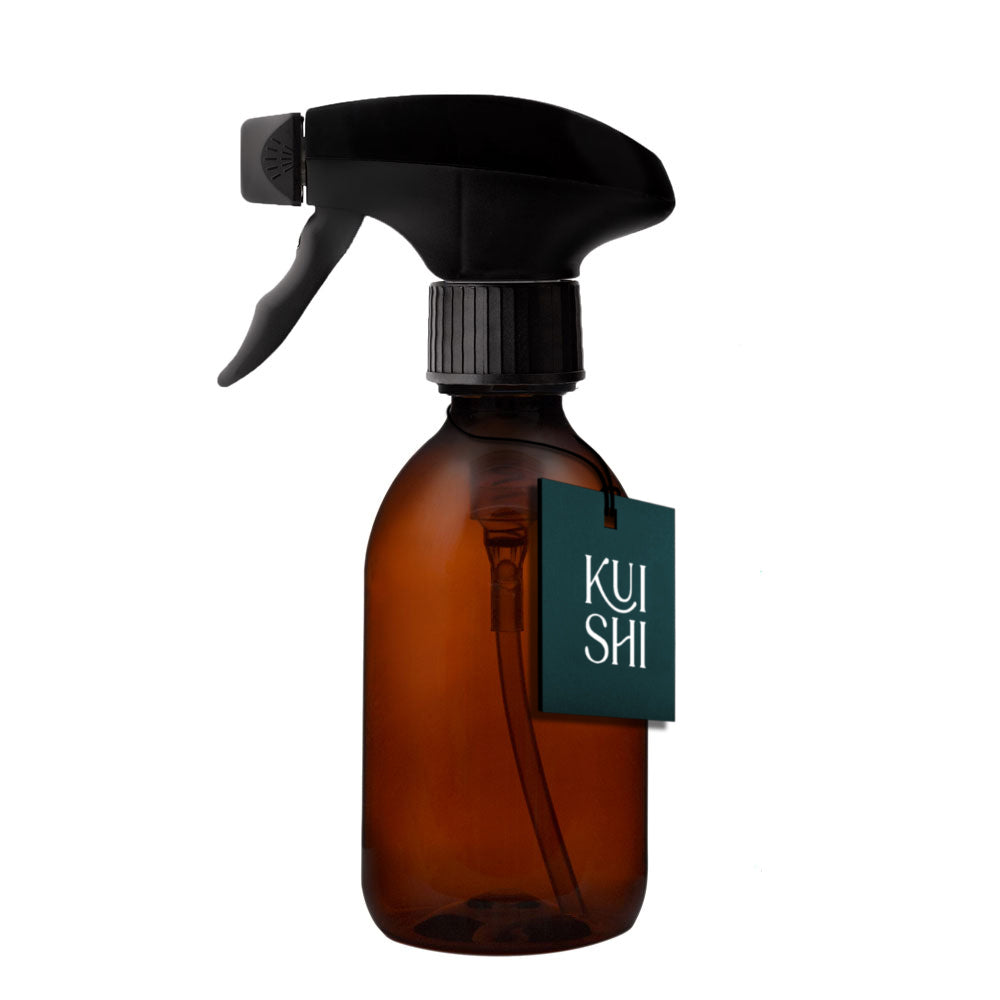 Amber Plastic Spray Bottle