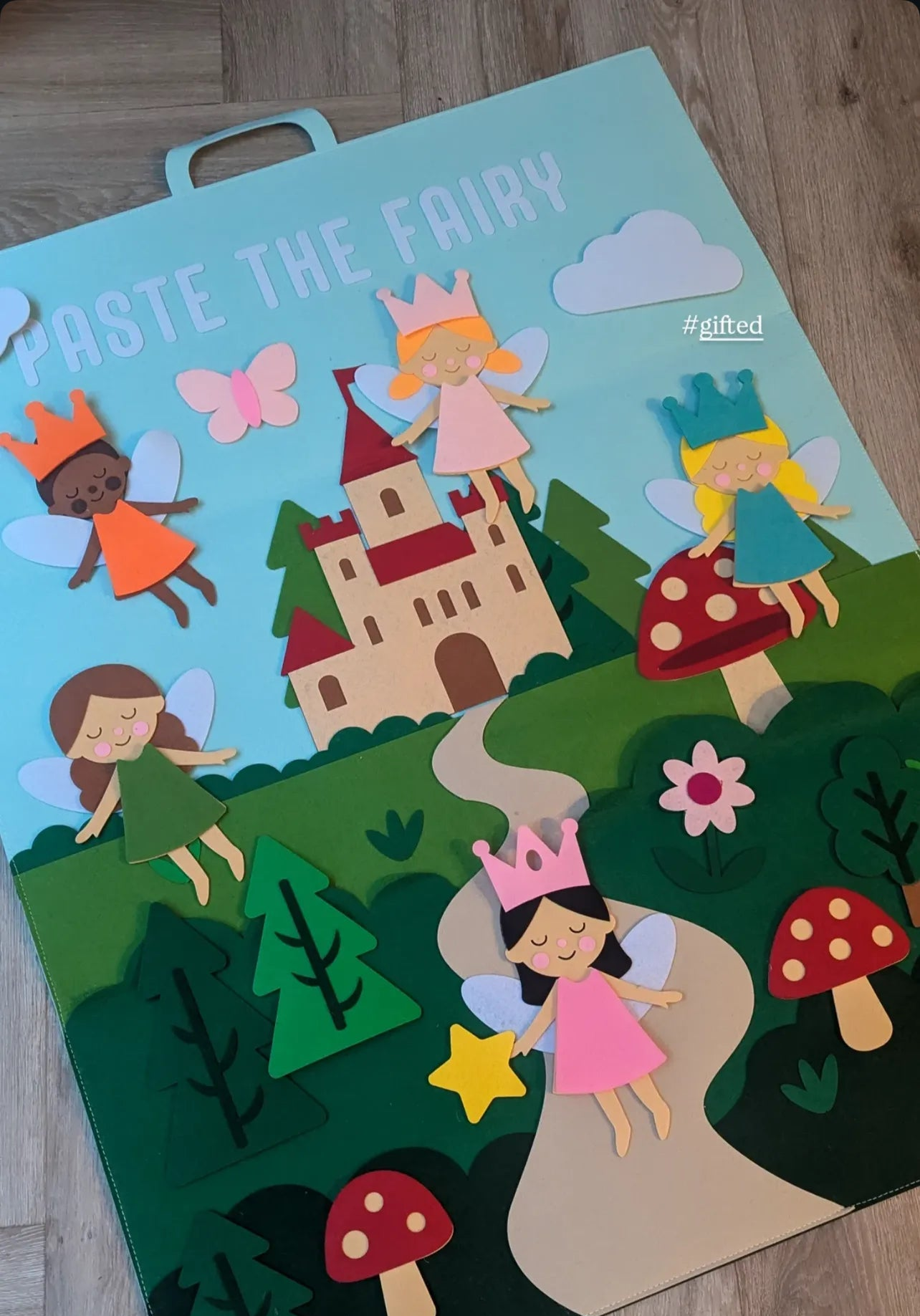 Felt Fairy Dress Up Board for Kids