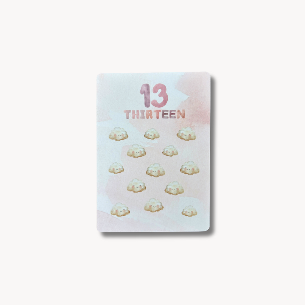 Numbers Flash Cards for Toddlers and Preschoolers
