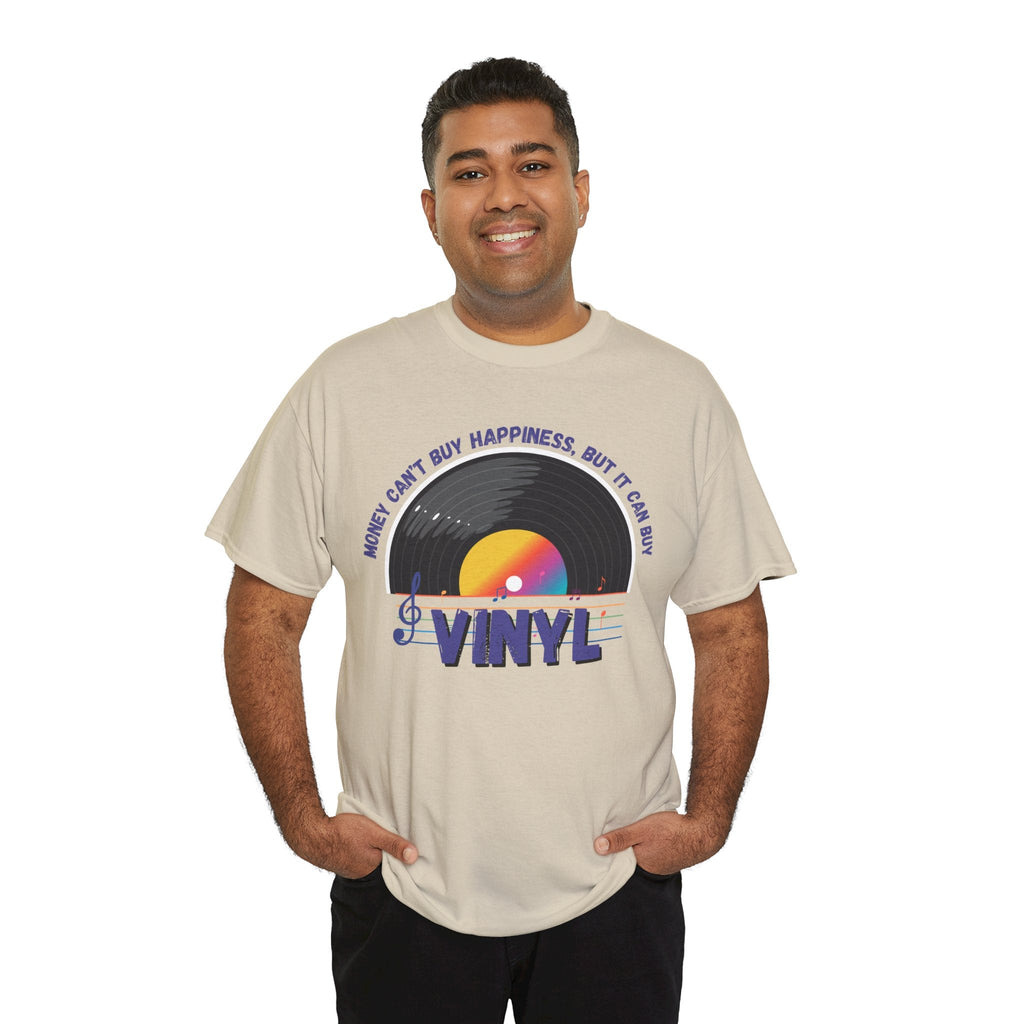 Money Can't Buy Happiness But It Can Buy Vinyl Men's T-Shirt