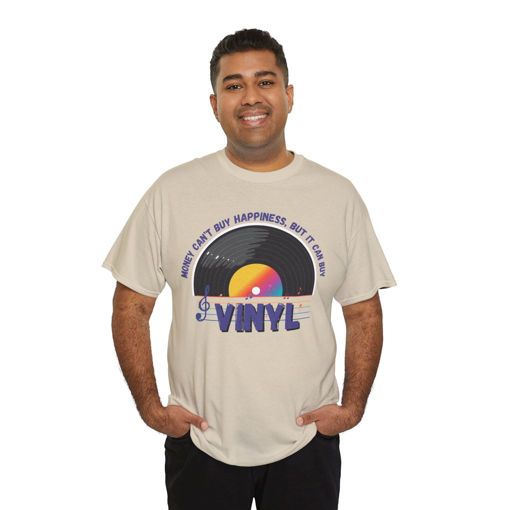 Money Can't Buy Happiness But It Can Buy Vinyl Men's T-Shirt