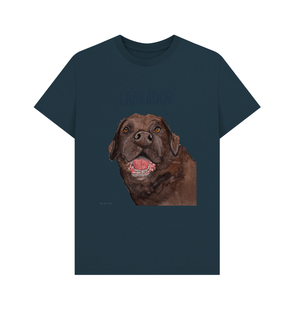 Chocolate Labrador Snack Goals Men's T-Shirt